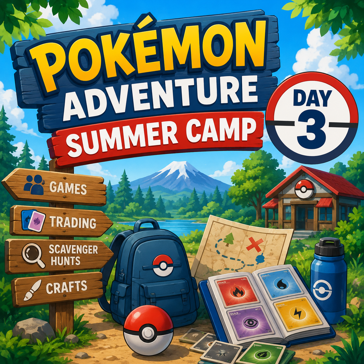 Pokémon Adventure Summer Camp: Day 3