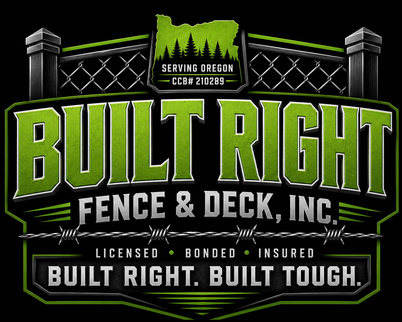 Built Right Fence &amp; Deck, Inc.
