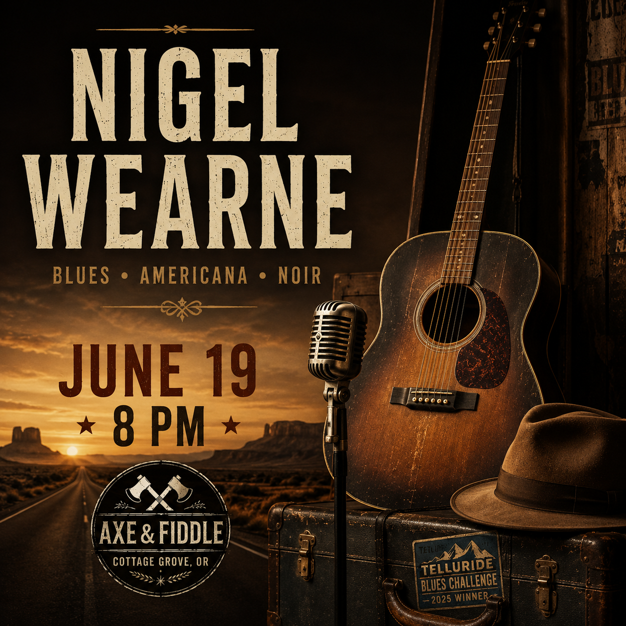 Nigel Wearne Live at Axe & Fiddle