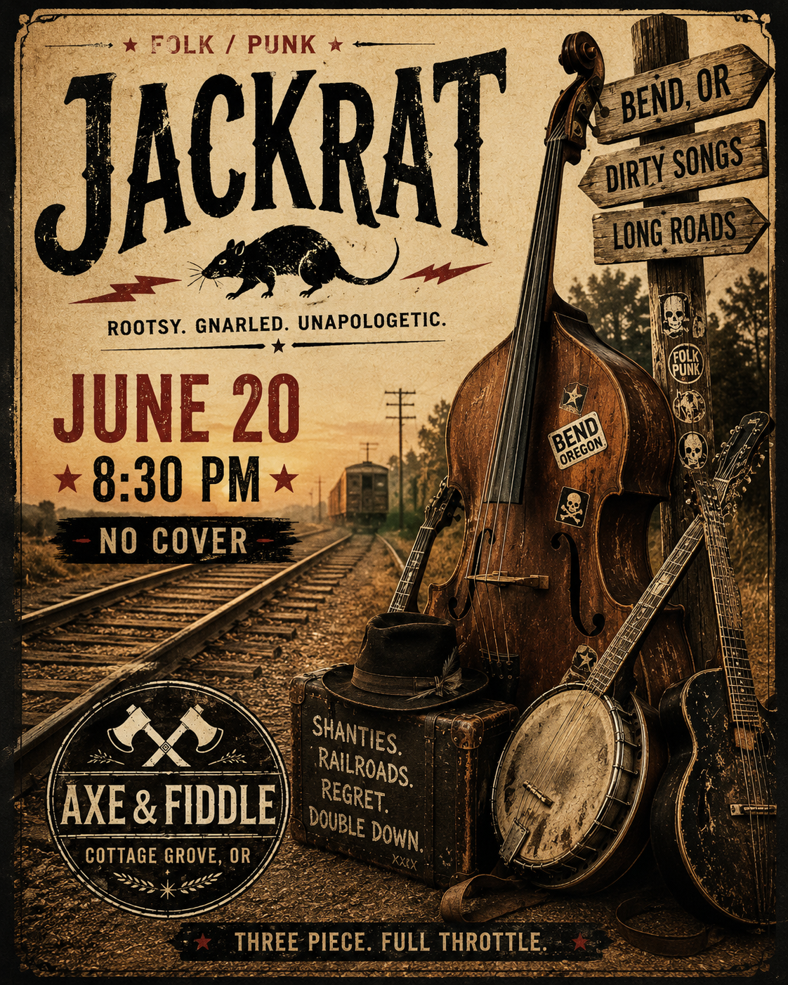 Jackrat Live at Axe & Fiddle