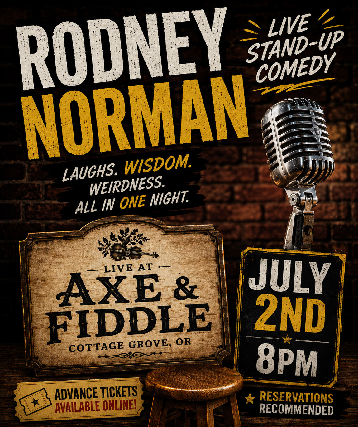 Rodney Norman Live at Axe & Fiddle