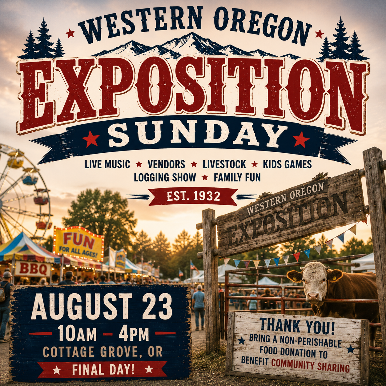 The 94th Annual Western Oregon Heritage Fair 2026