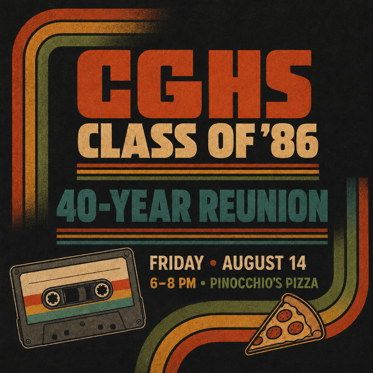 CGHS Class of 1986 40-Year Reunion – Friday Gathering