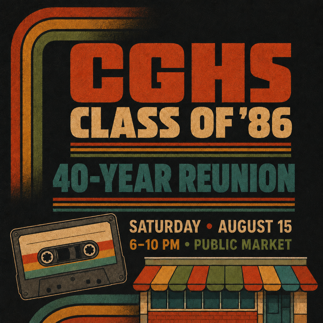 CGHS Class of 1986 40-Year Reunion – Saturday Gathering