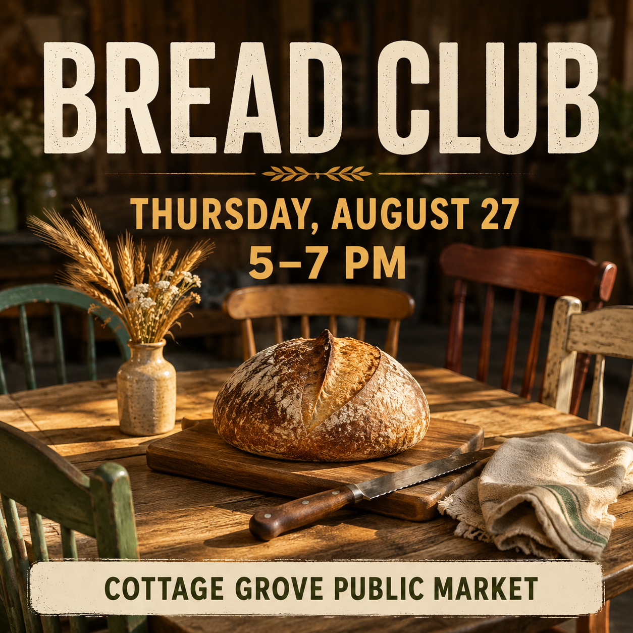 Bread Club at Cottage Grove Public Market