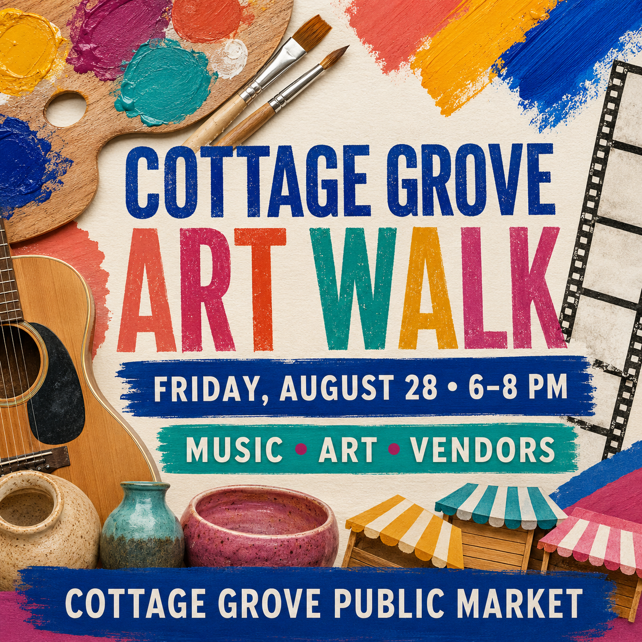 Cottage Grove Art Walk at the Public Market