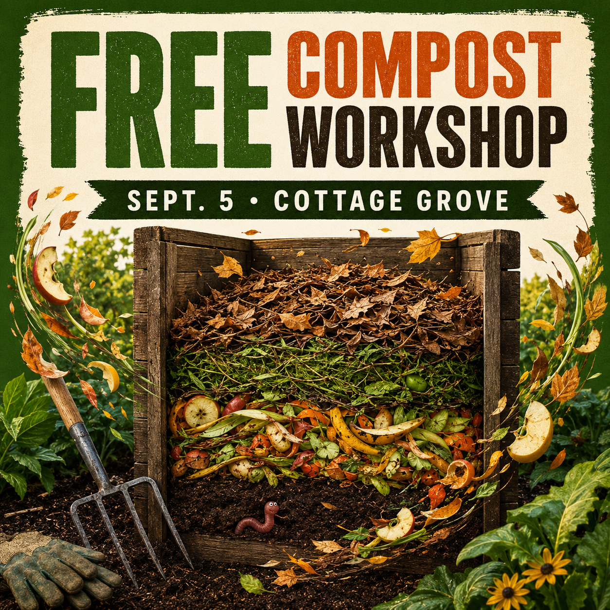 Free Compost Workshop – Cottage Grove