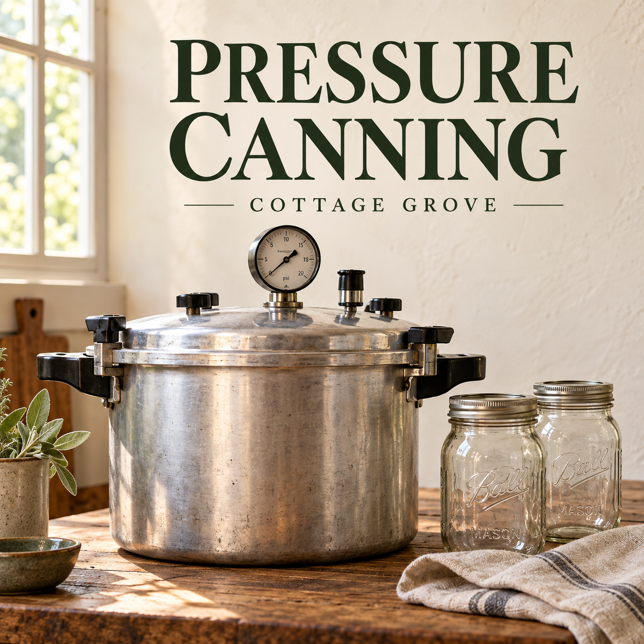 Pressure Canning Protein — Food Preservation Workshop