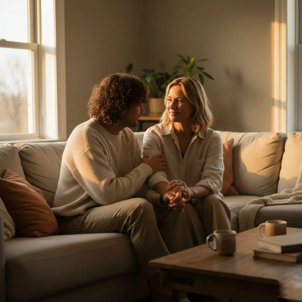 couple sharing a meaningful moment of connection