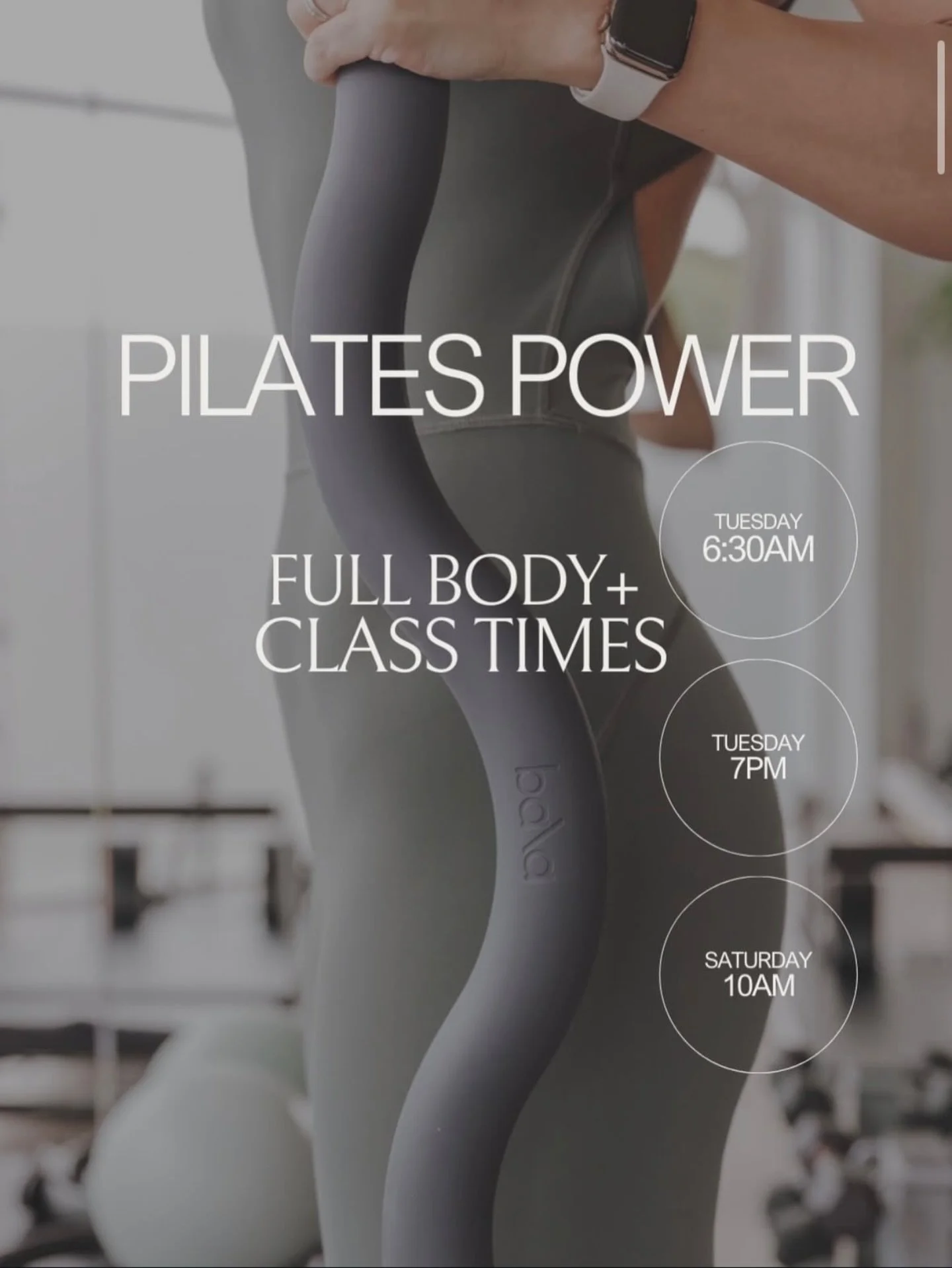 We&rsquo;ve had a few questions about our Full Body+ class so here&rsquo;s a quick breakdown ✍️

This is essentially our intermediate level class designed for those looking for an extra challenge. Expect more challenging spring options and the use of