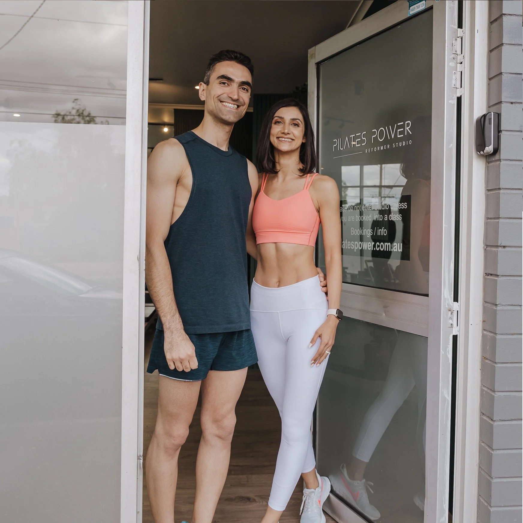Sina & Megan Owners of Pilates Power