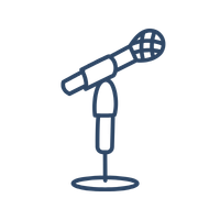 A telescope on a tripod