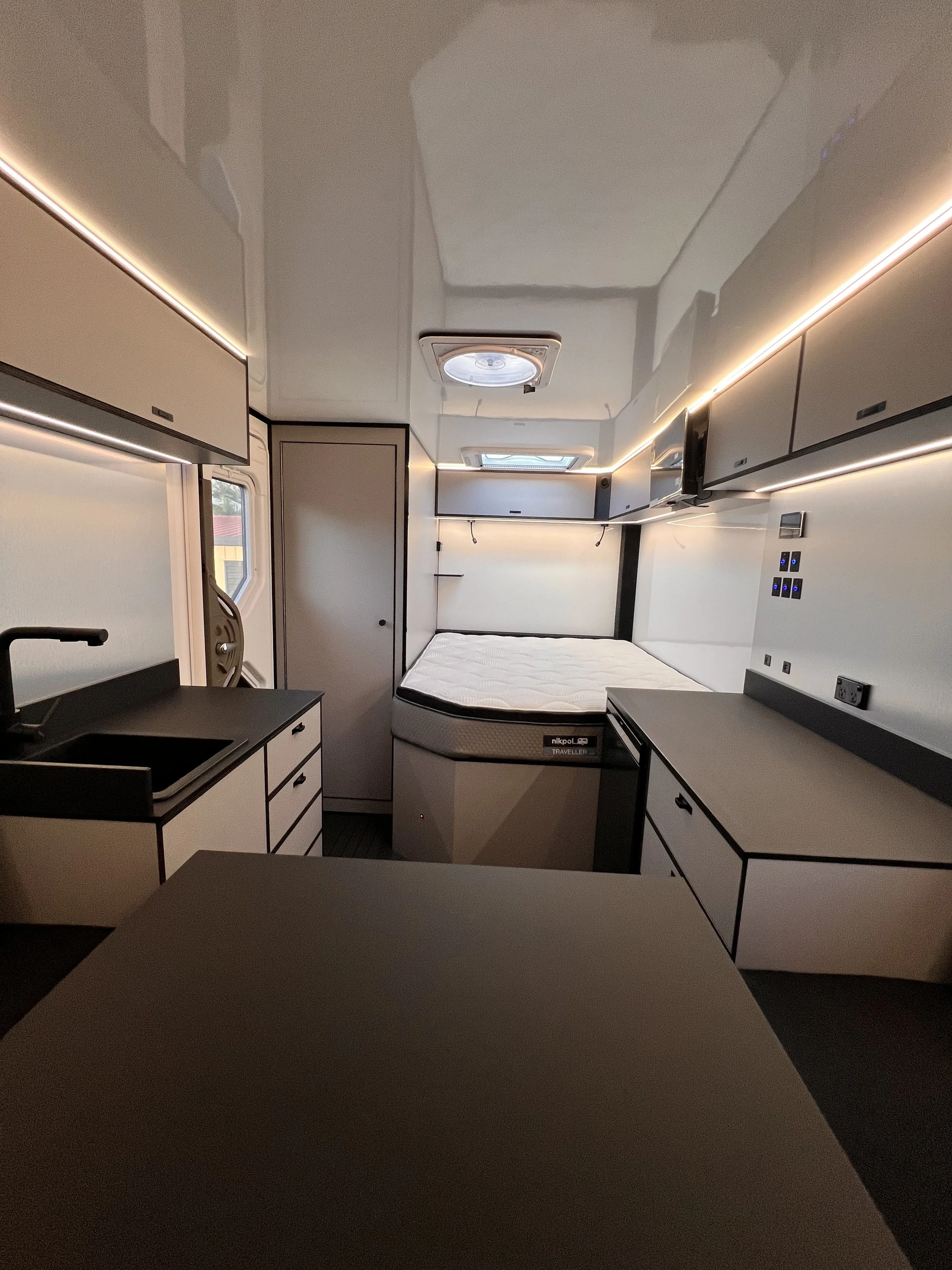 Expedition Habitats habitation box in the workshop