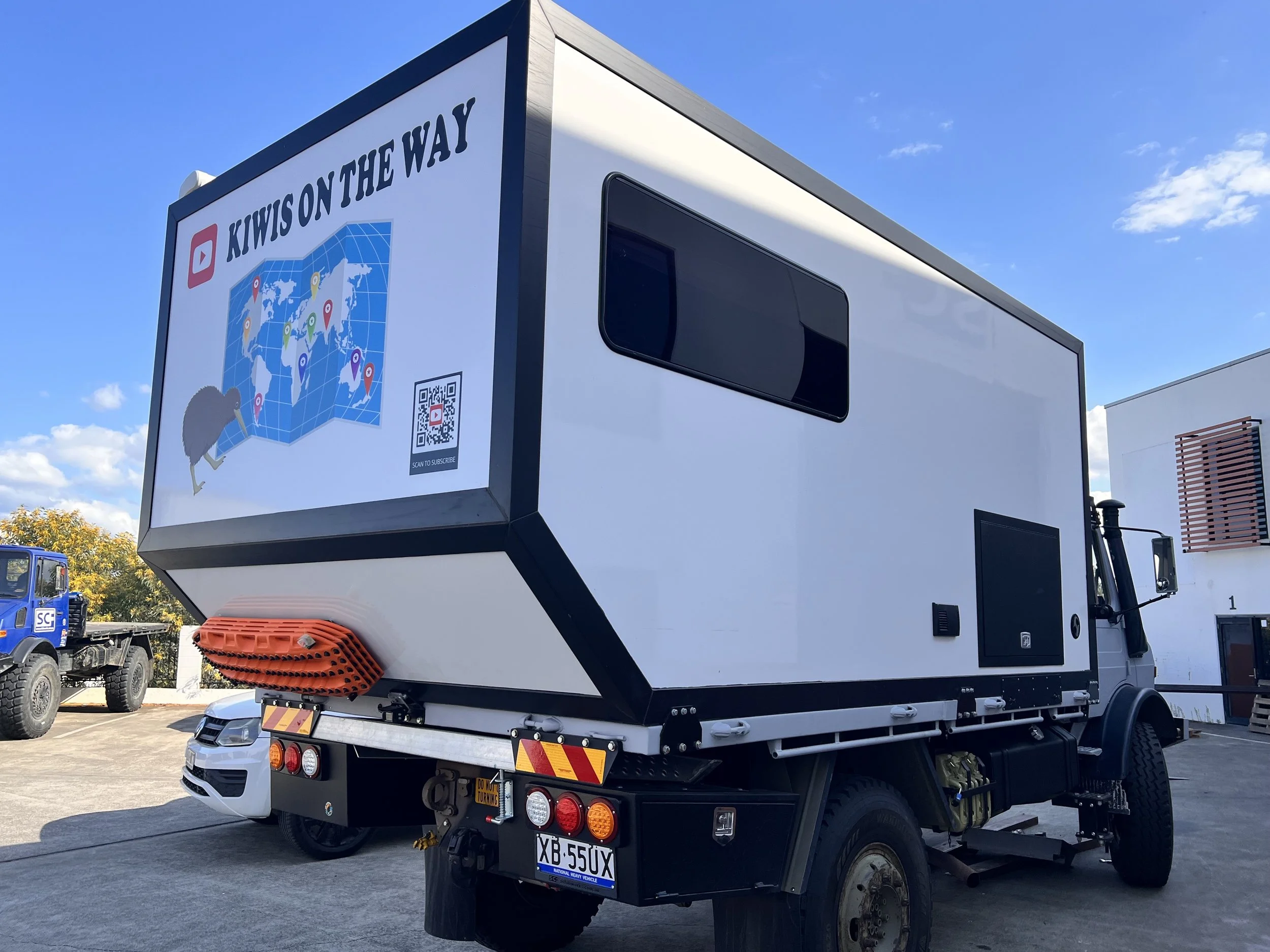 Travelling the world in one of our Habitation boxes