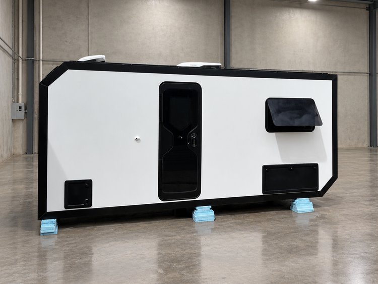 Habitat box in the workshop