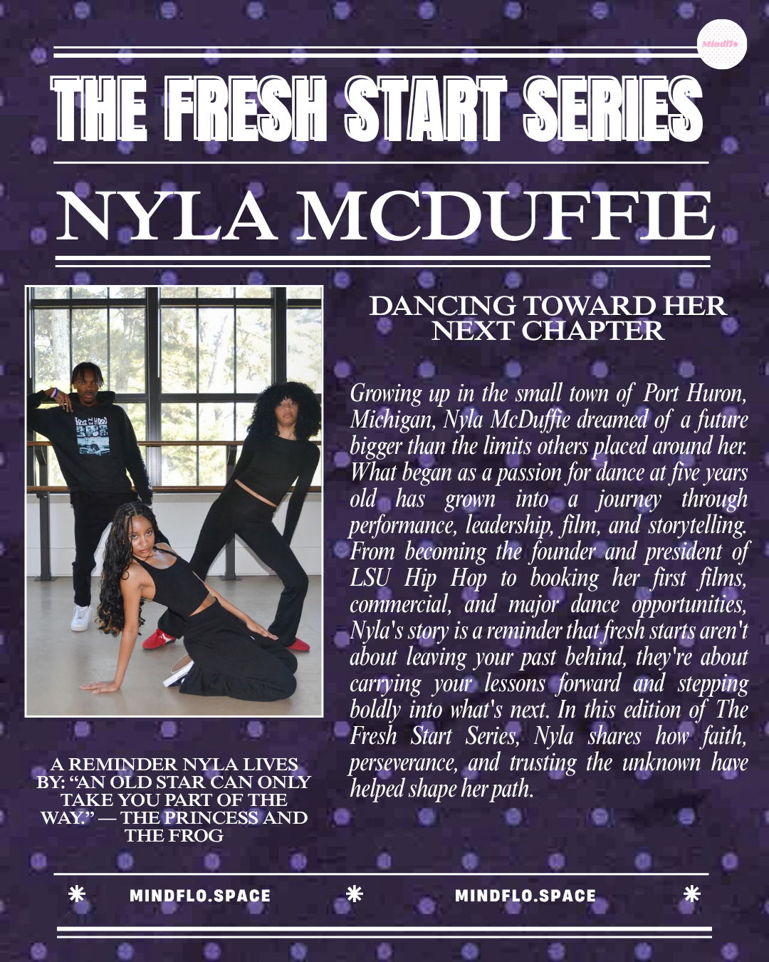 The Fresh start series: Nyla McDuffie