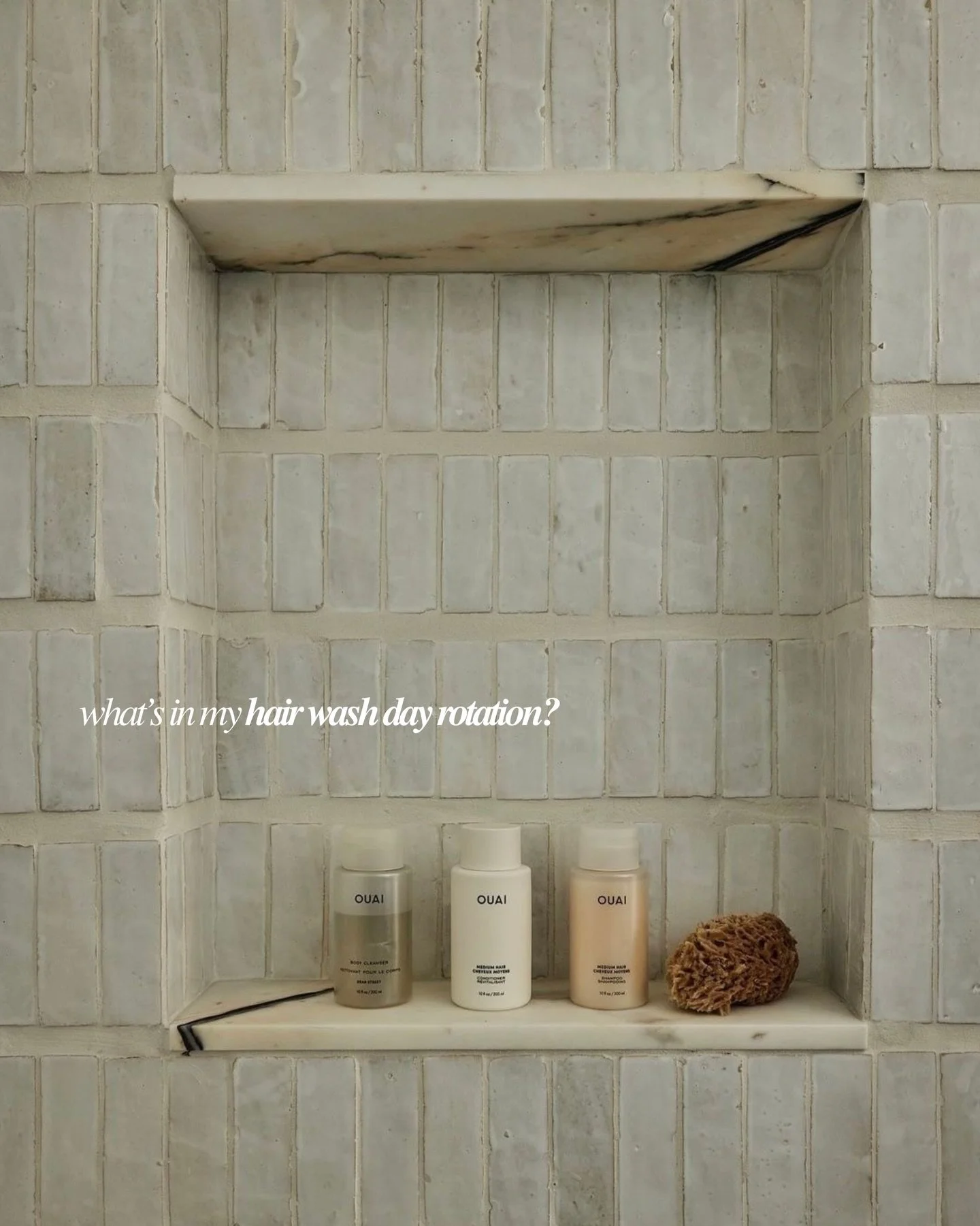 The absolute essentials 🫧