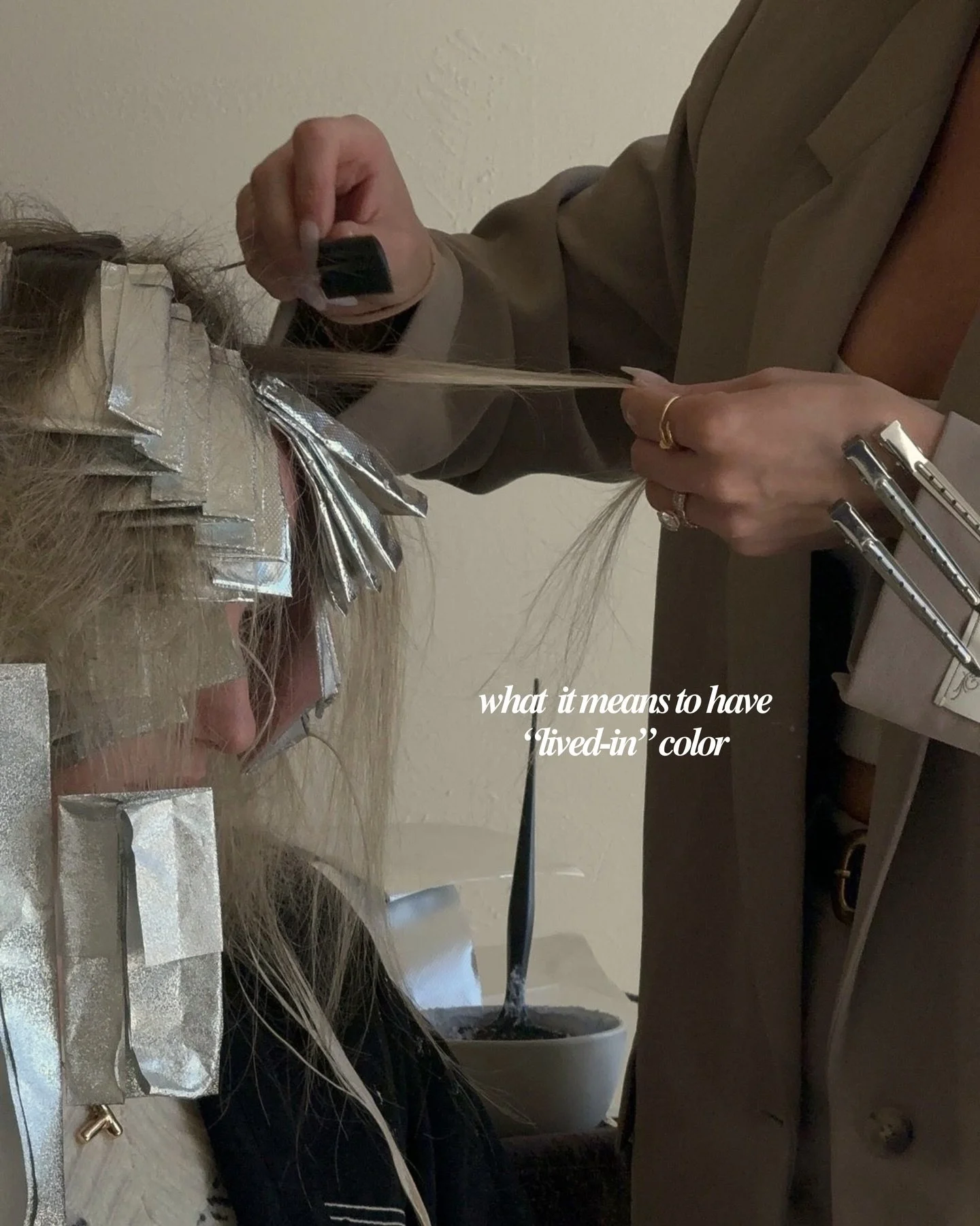 Lived-in color isn&rsquo;t about chasing trends &mdash; it&rsquo;s about creating hair that fits your real life.

If you want brightness without the high-maintenance schedule, this is your sign 🤍