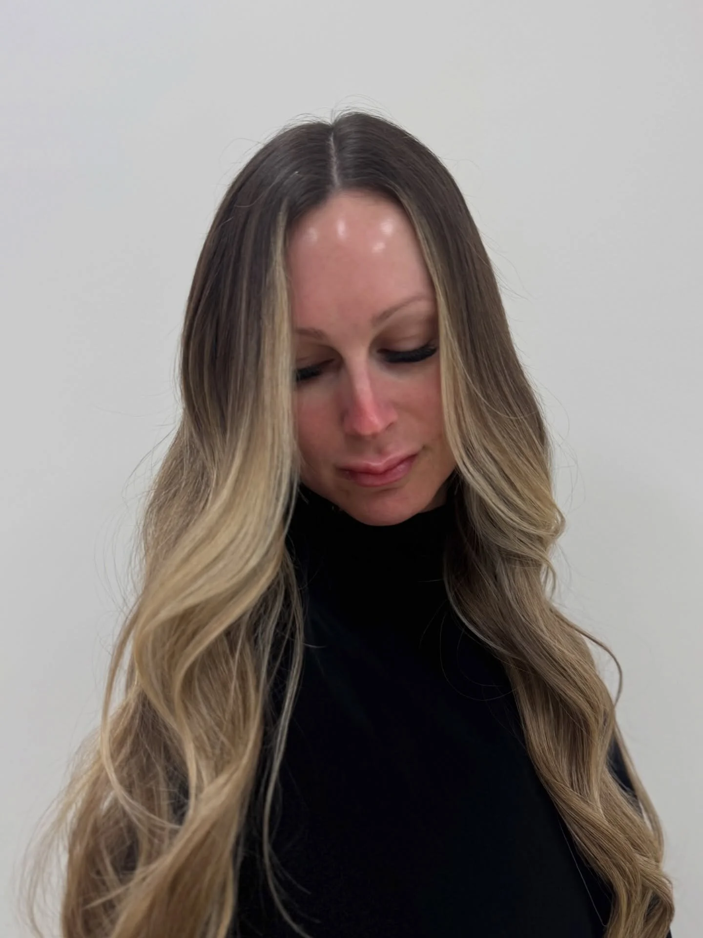 No color needed, just hair extensions to make her feel fuller &amp; brighter

Thinking about getting hair extensions? Use the booking link in my bio to schedule your consultation