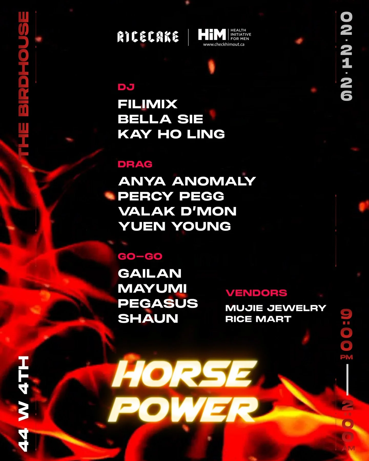 🎠 𝗥𝗜𝗖𝗘𝗖𝗔𝗞𝗘: 𝗛𝗢𝗥𝗦𝗘 𝗣𝗢𝗪𝗘𝗥 🎠 
FEB 21 &bull; LNY 2026 &bull; ON SALE NOW
___ 

Hop in, baby. We&rsquo;re firing it up. 🥵 

Tickets on sale now! Link in bio. 

𝗗𝗝𝘀
🏇 FILIMIX | @filimix_
🏇 BELLA SIE | @me.bellasie
🏇 KAY HO LING |