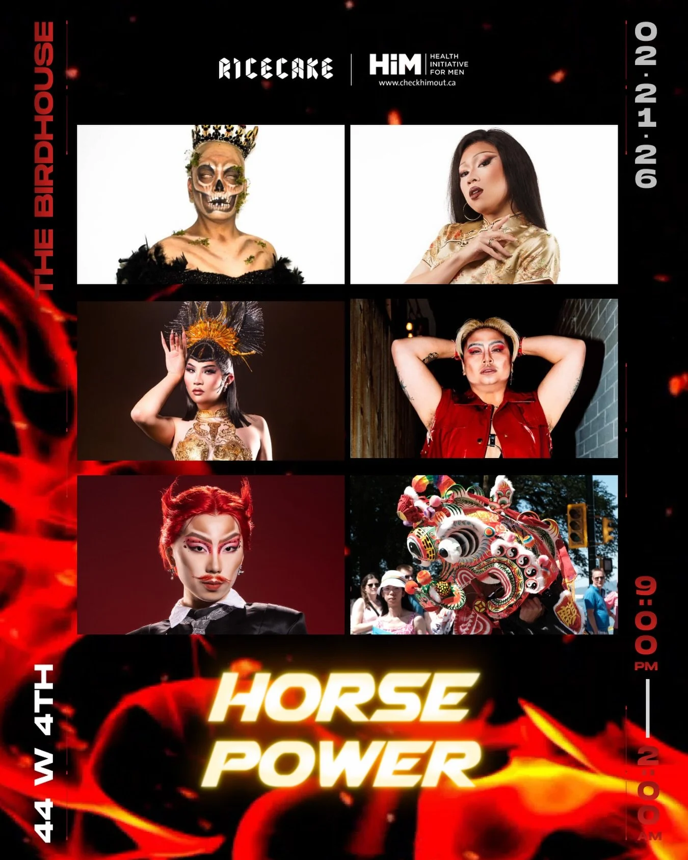 The year of the fire horse means it&rsquo;s time to be your most un-stable self. 

Party with us THIS SATURDAY! Get your tickets now. 

Performances 
🏎️ ANYA ANOMALY | @anya.anomaly 
🏎️ PERCY PEGG | @percy.pegg
🏎️ VALAK D&rsquo;MON | @valak_d_mon
