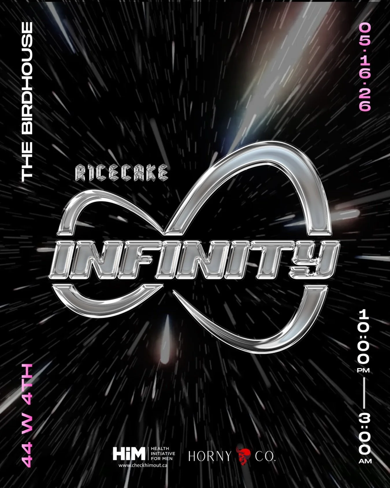 ♾️ Ricecake: Infinity ♾️

ON SALE NOW | May 16

Celebrate your fave queer Asian party&rsquo;s 8th birthday by becoming INFINITE with us! 🩶 🤍&nbsp;

Early bird tickets 75% sold out. Grab yours before they&rsquo;re gone!

𝗗𝗝𝘀

♾︎ @djwetgoat

♾︎ @m