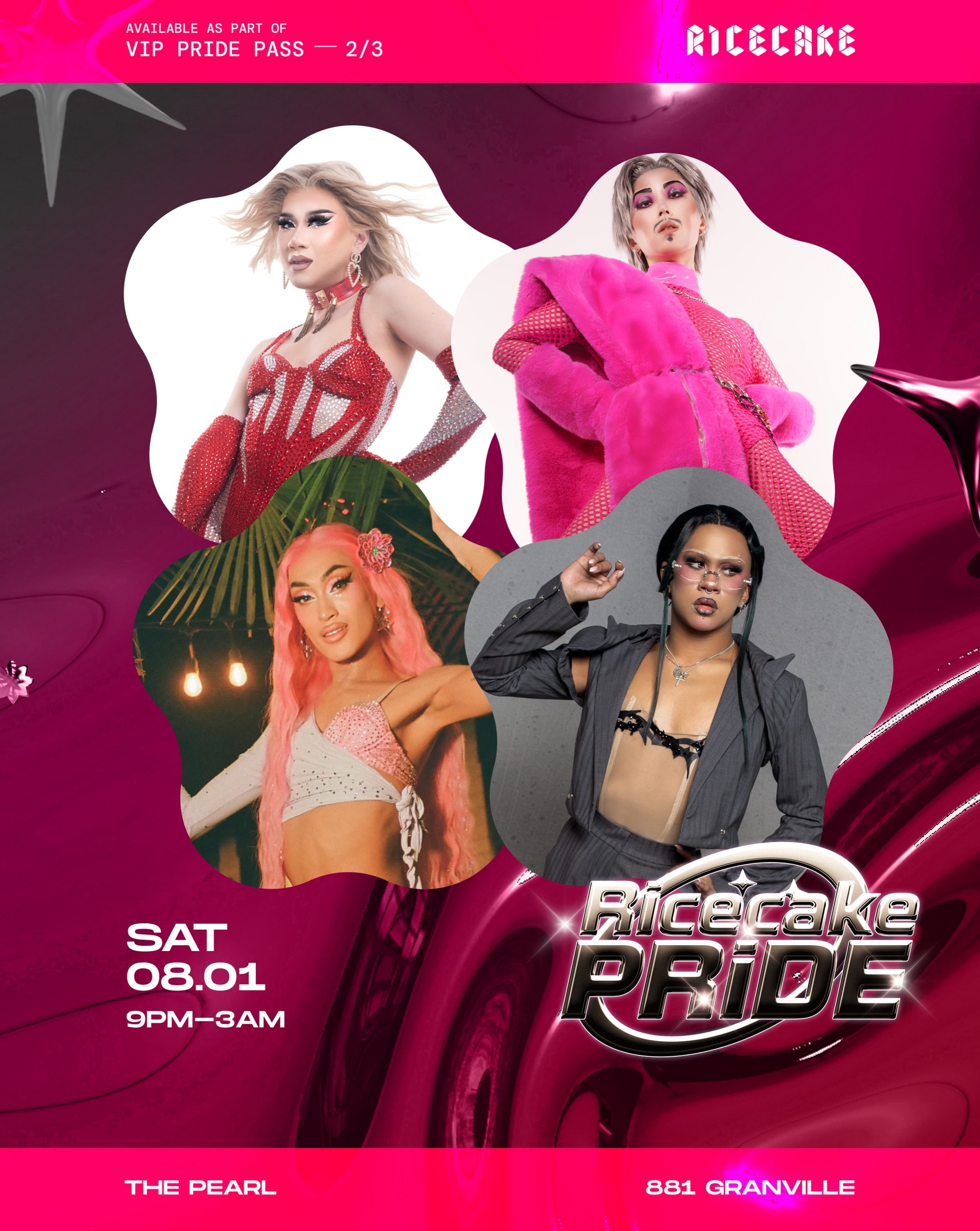 Wasn&rsquo;t planning on being gagged? Our bad. 

The best view at Pride this year is standing right in front of these gorgeous whores. 😘 Save your gasps, you&rsquo;ll need all of them.&nbsp;

❣️ BIBI SOUPHRESH | @bibisouphresh
❣️ CATALEYA | @catale