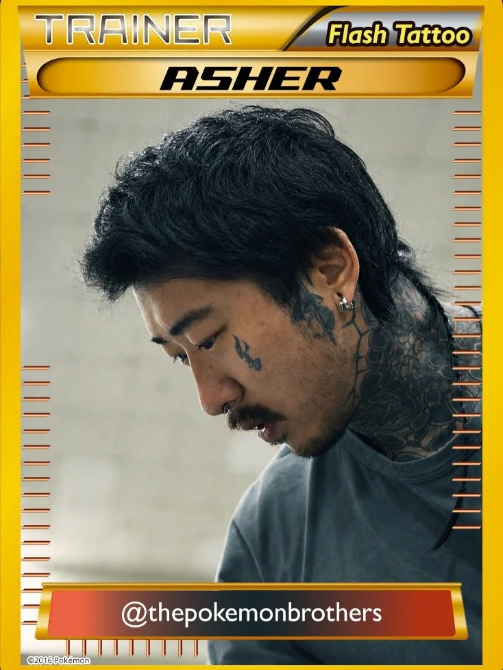 Gotta ink &lsquo;em all. 🖊️ Flash Pok&eacute;mon tattoos are coming to Pok&eacute;Pop!

@thepokemonbrothers and @inkdkayy are running flash Pok&eacute;mon tattoos and Pok&eacute;mon pack giveaways throughout the night, so choose wisely (or don&rsquo