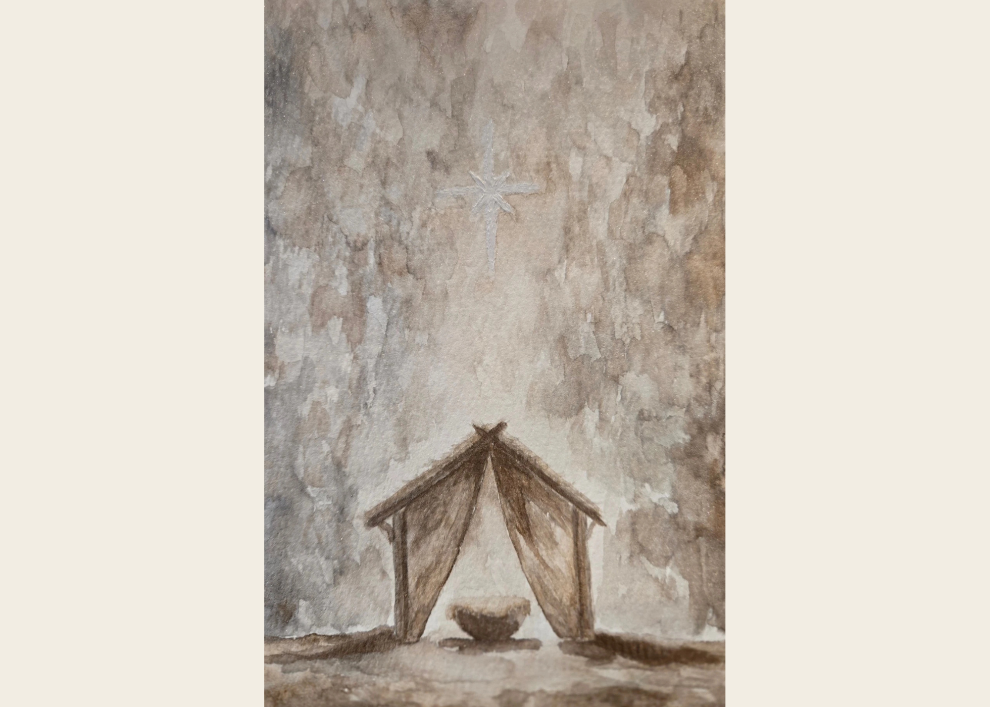 The Night Love Arrived Watercolor Print (6 x 4in)