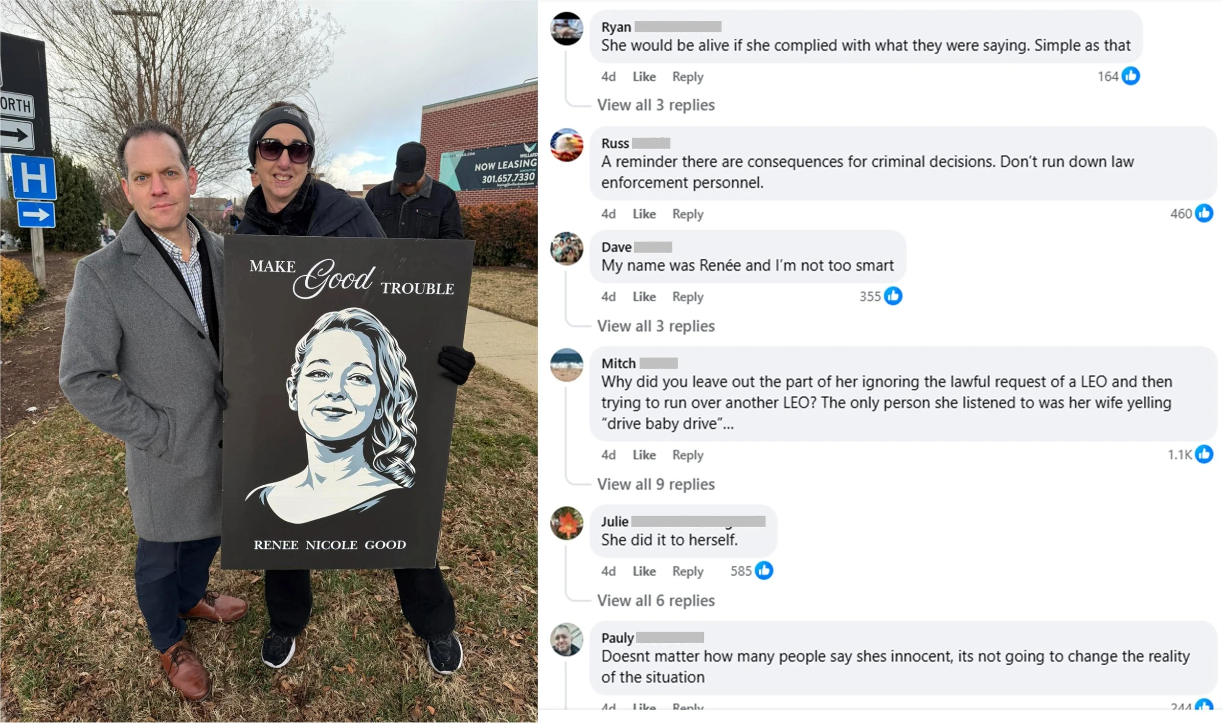 Evan Glass's Tribute to Renee Good Sparks Massive Backlash on Social Media