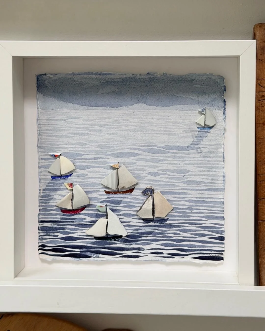 These sails are made of china. I found them in the dirt. Life is weird. But I&rsquo;m good with that 😉
These, and more, available this coming Saturday May 30 
@artisansintheparksydney 
In the Tramsheds 
1 Dalgal Way, Forest Lodge, NSW
10am-3pm
Upsta
