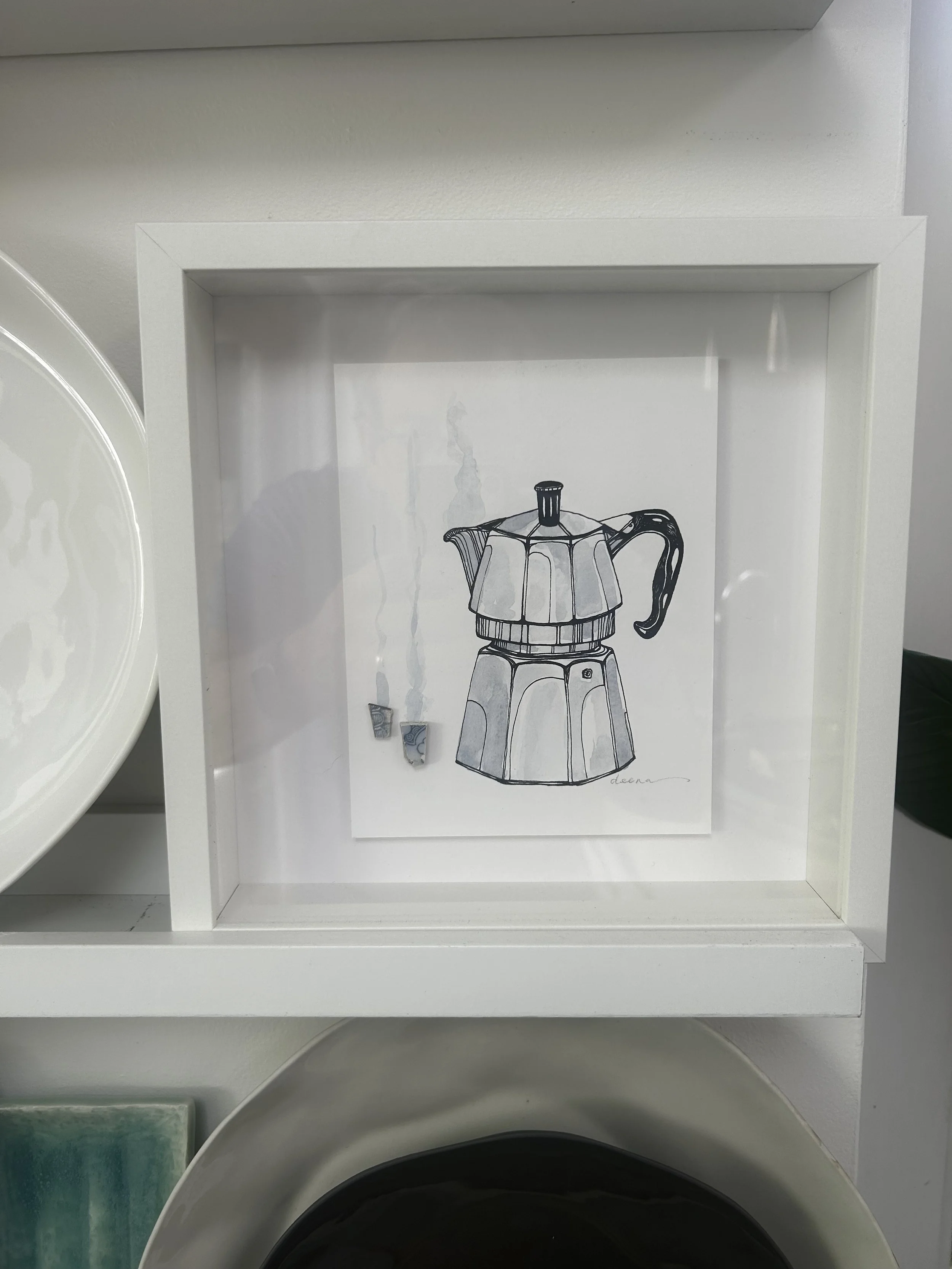 Coffee & Tea  #CT101 - Framed