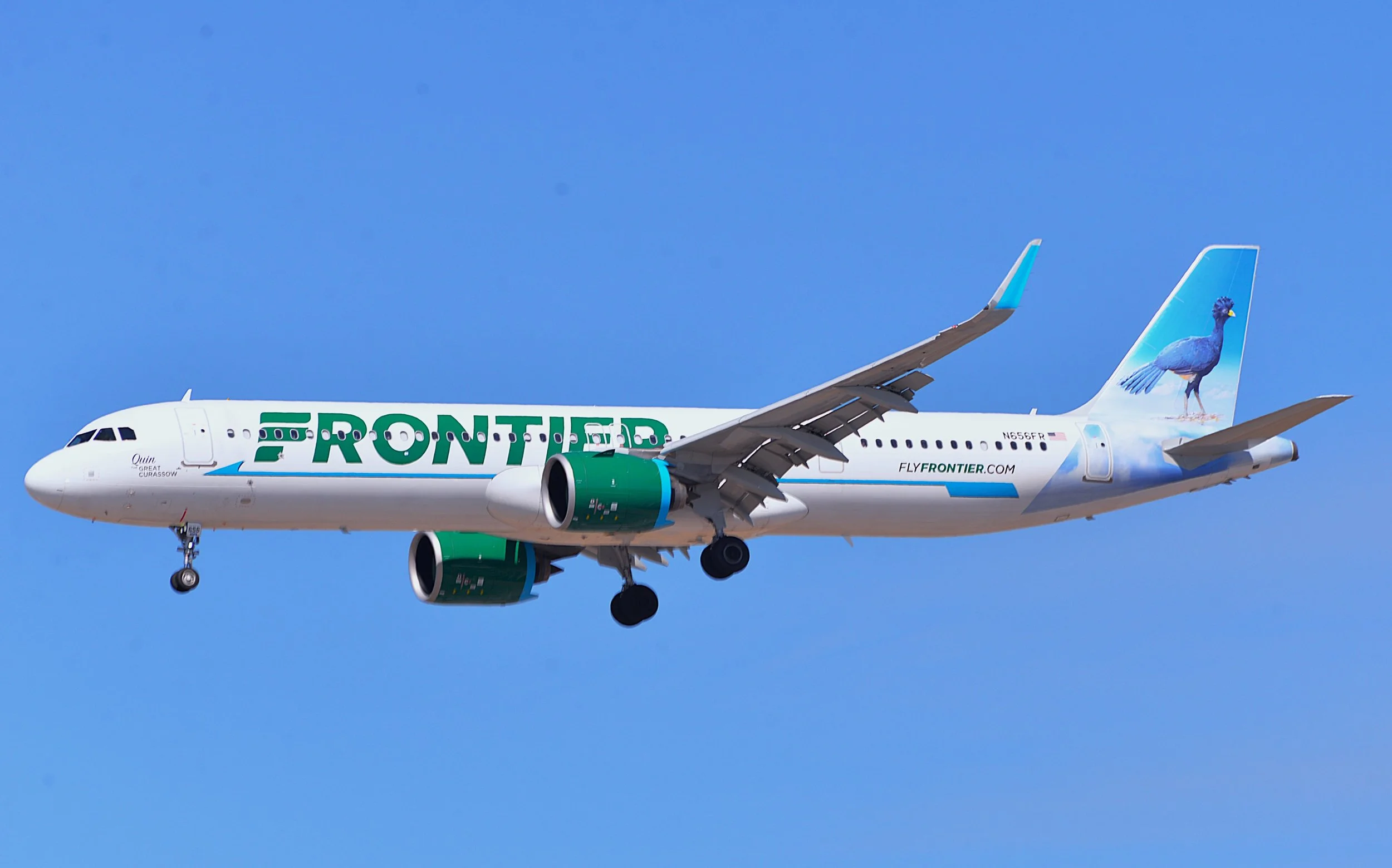 
N356FR A321 QUIN GREAT CURASSOU ORD 28C