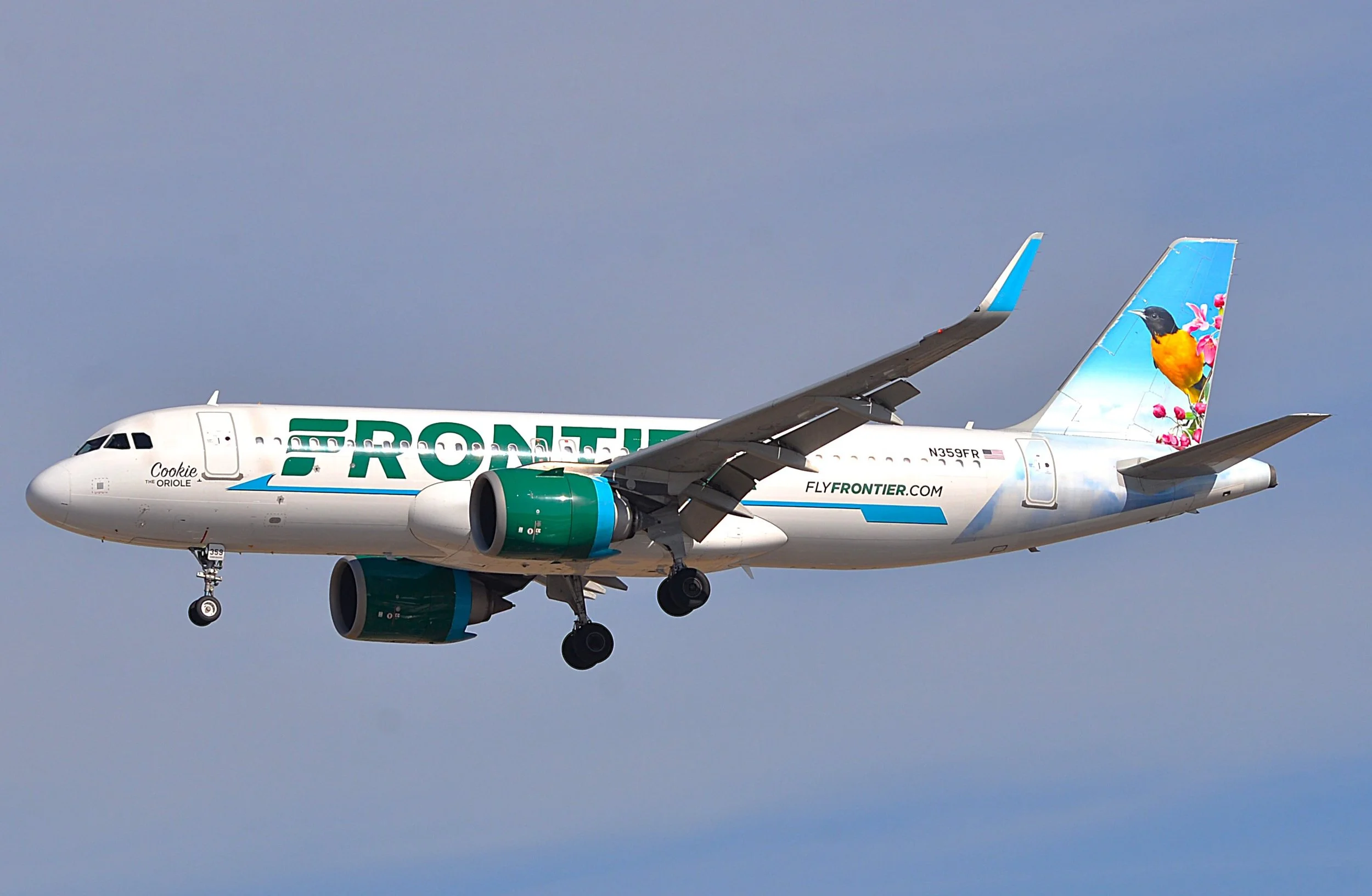 N359FR A320 COOKIE ORIOLE ORD 28C
