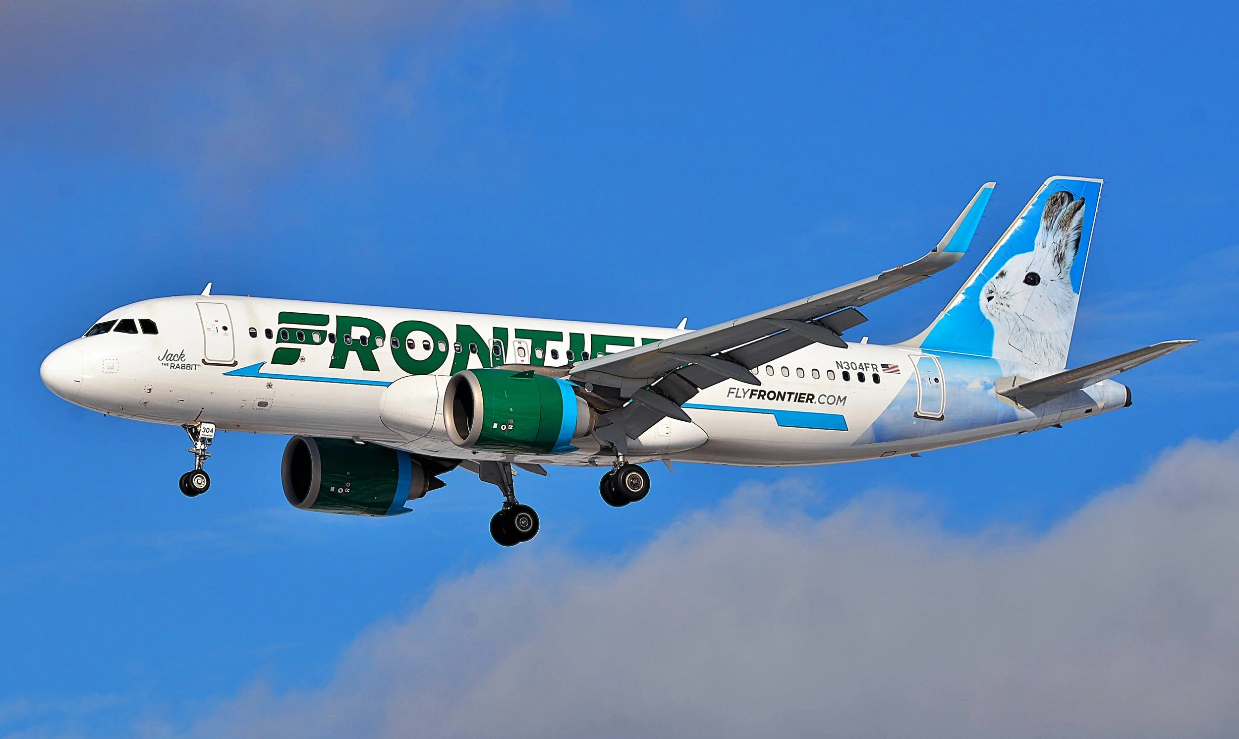 N304FR A320 JACK RABBIT ORD 28C