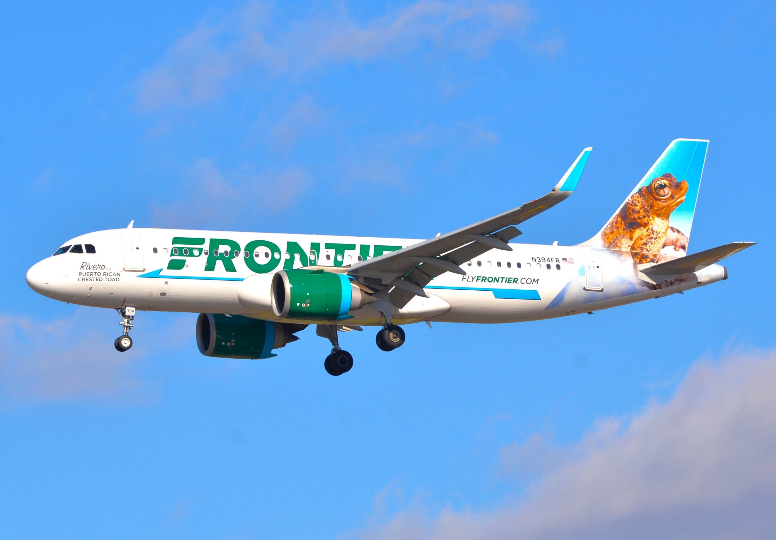 N394FR A320 RIVERO P.R.CREDTED TOAD ORD 28C
