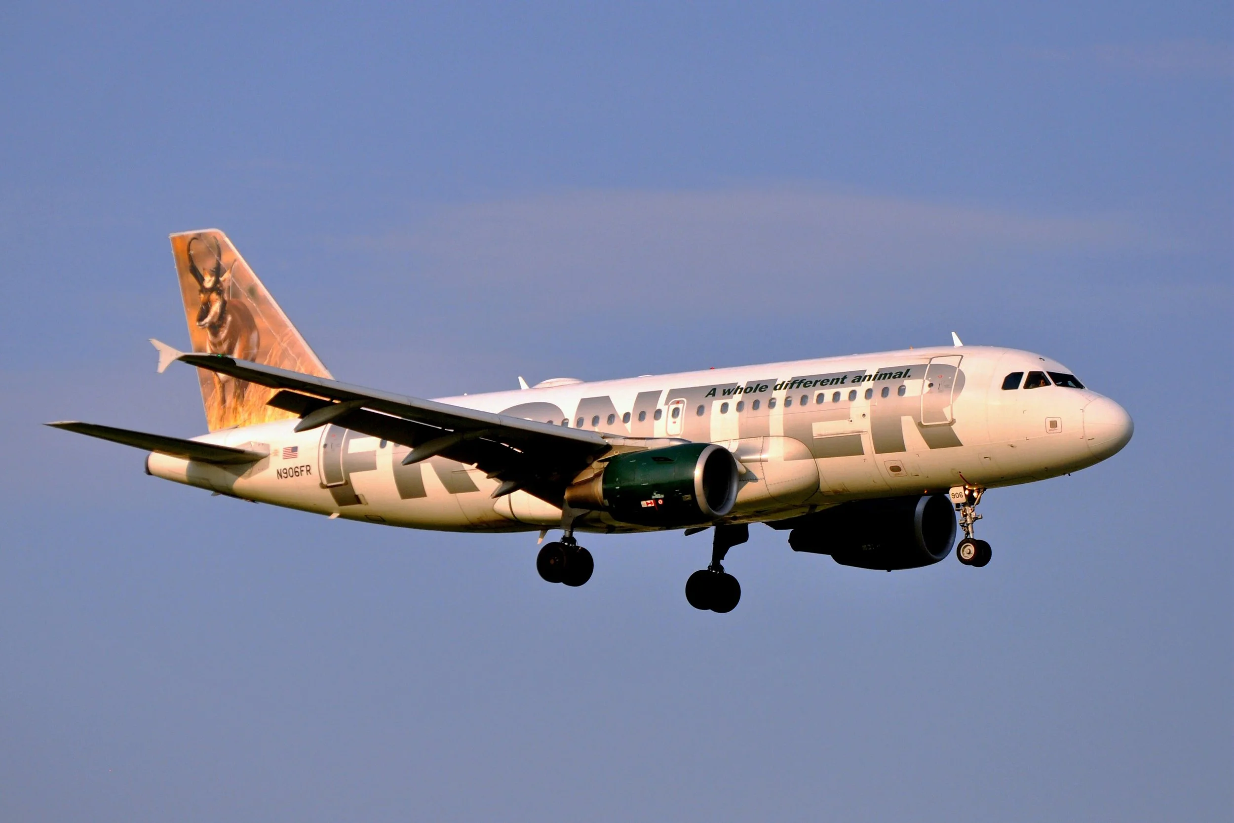 N306FR A319 PRONGHORN ANTELOPE MKE