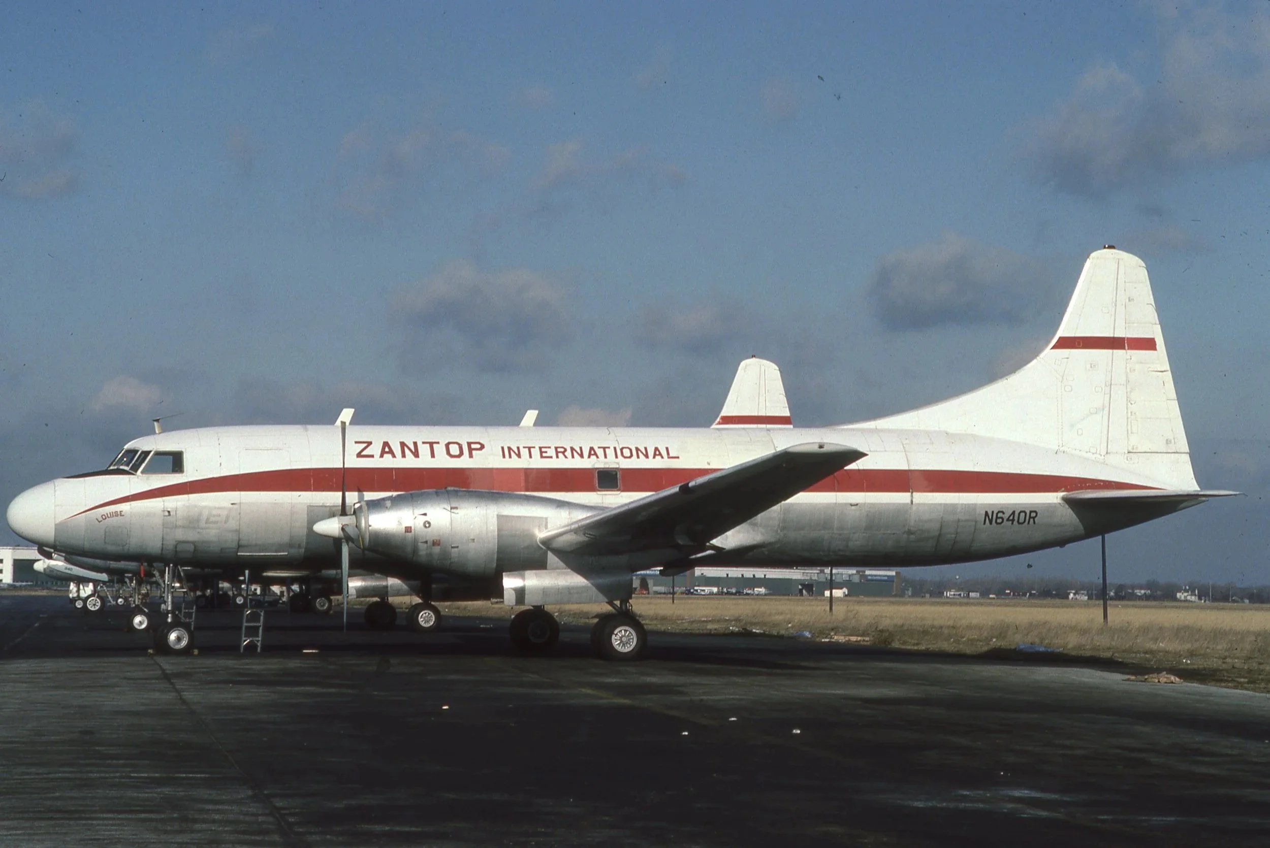 N640R CONVAIR 640 ZANTOP INTERNATIONAL YIP