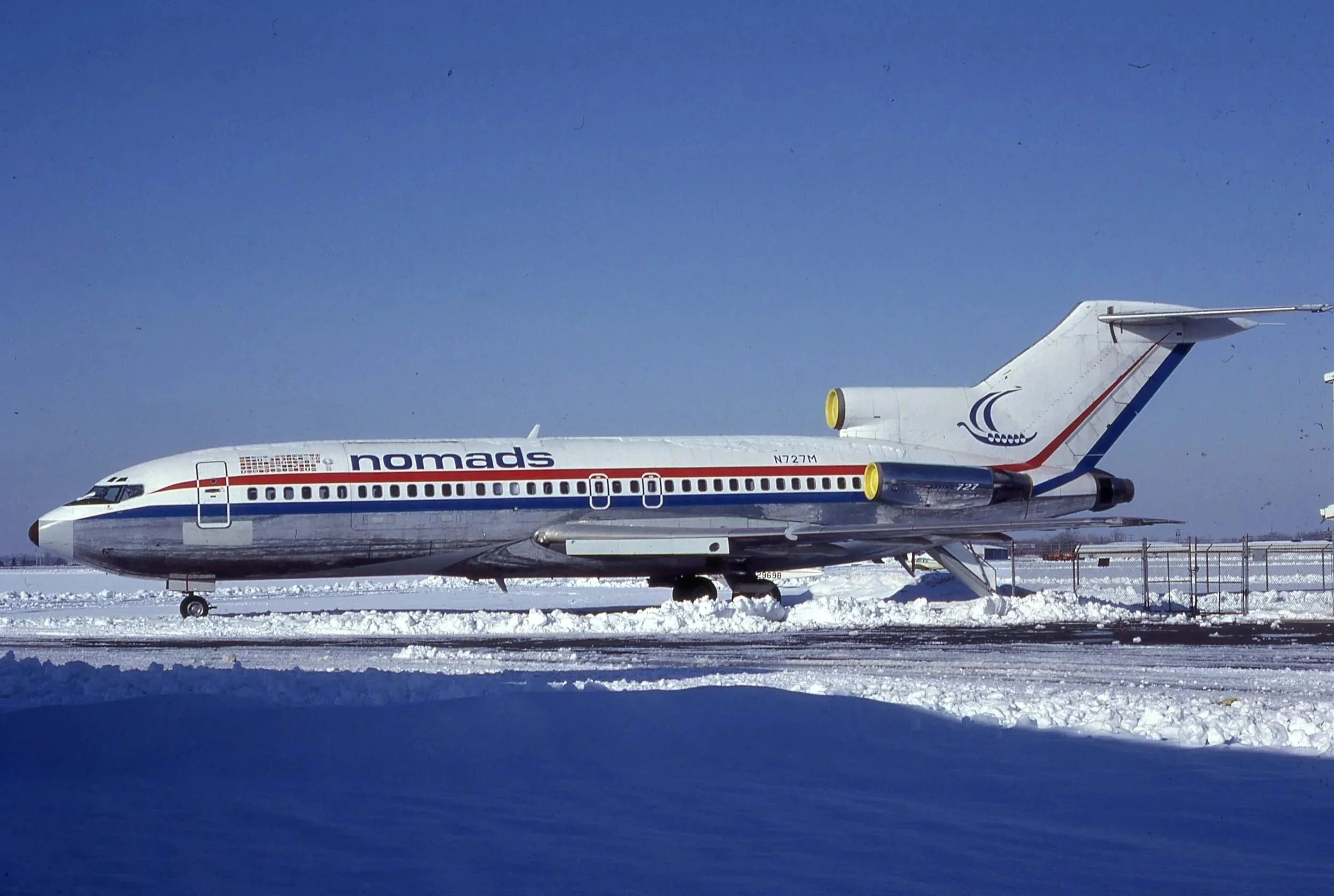N727M B.727-100 NOMADS TRAVEL DTW