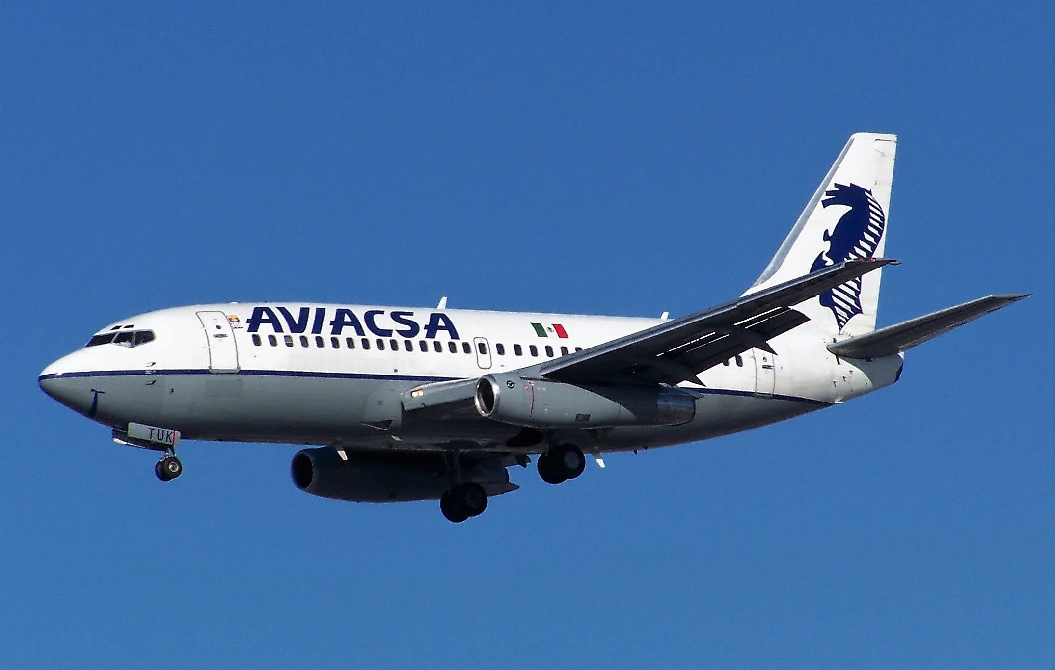 XA-TUK B737-200 AVIACSA ORD 27L