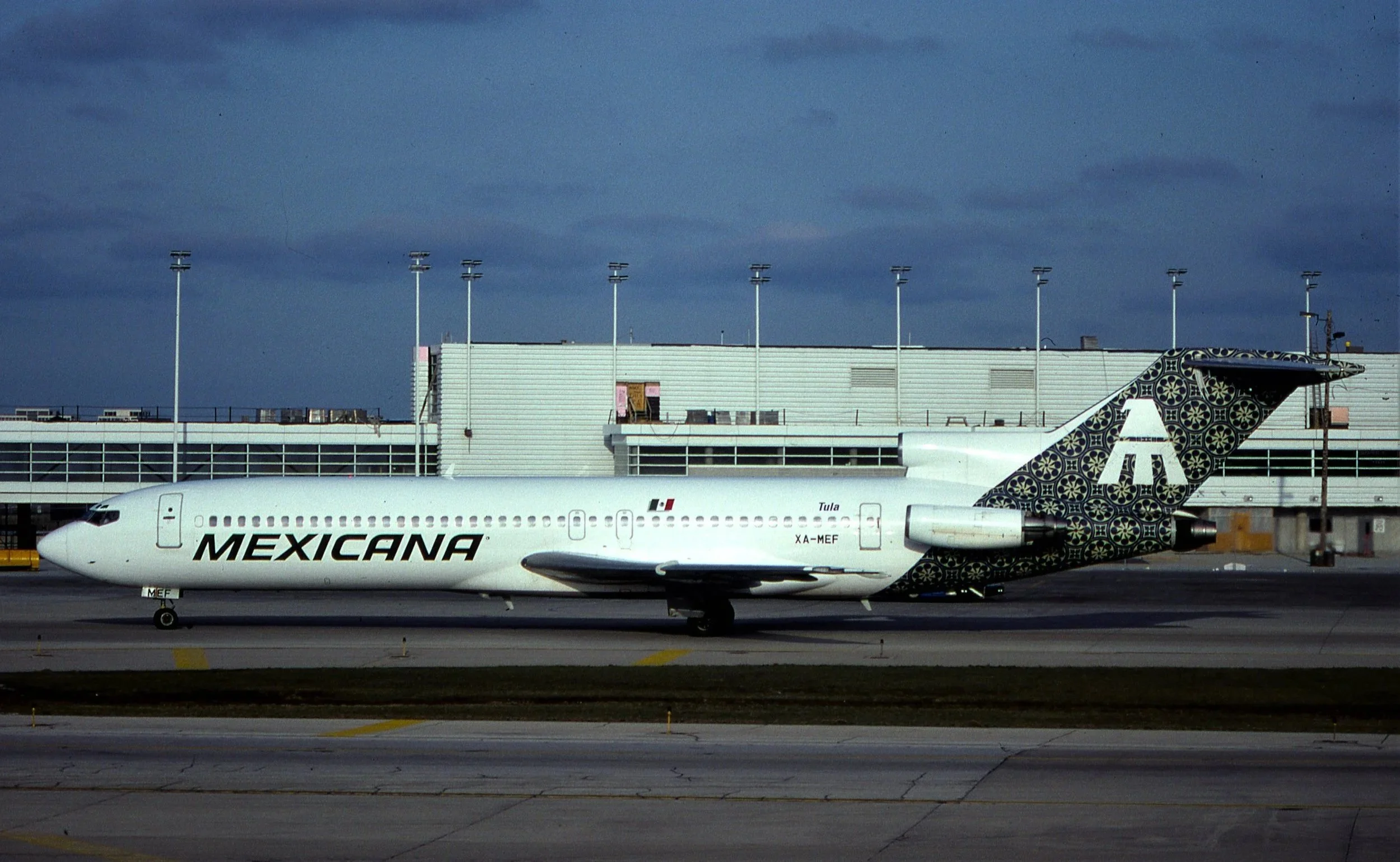 XA-MEF MEXICANA B.727-200 ORD