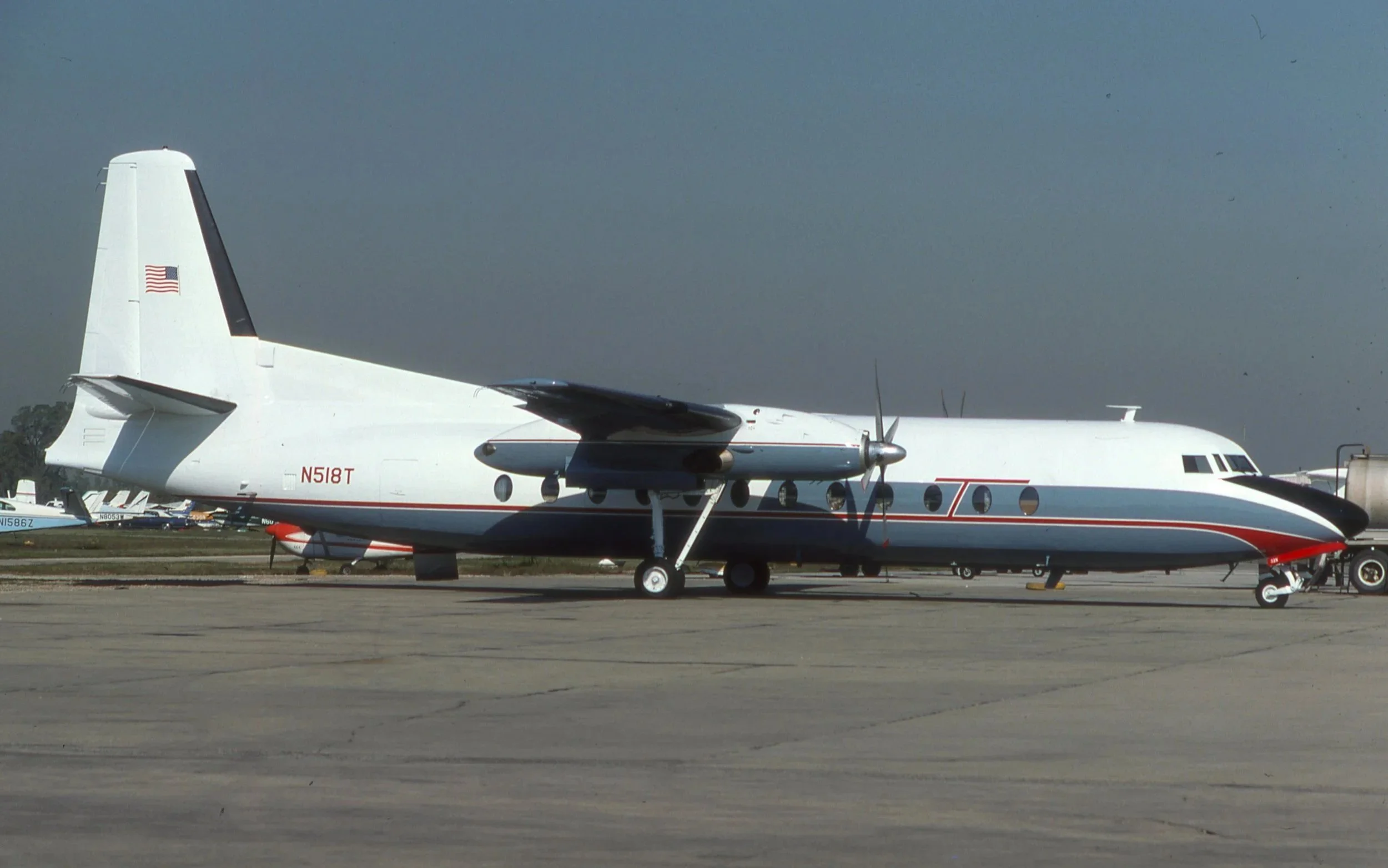 N518T FH-227 TENNECO CORP PALWAUKEE 1978