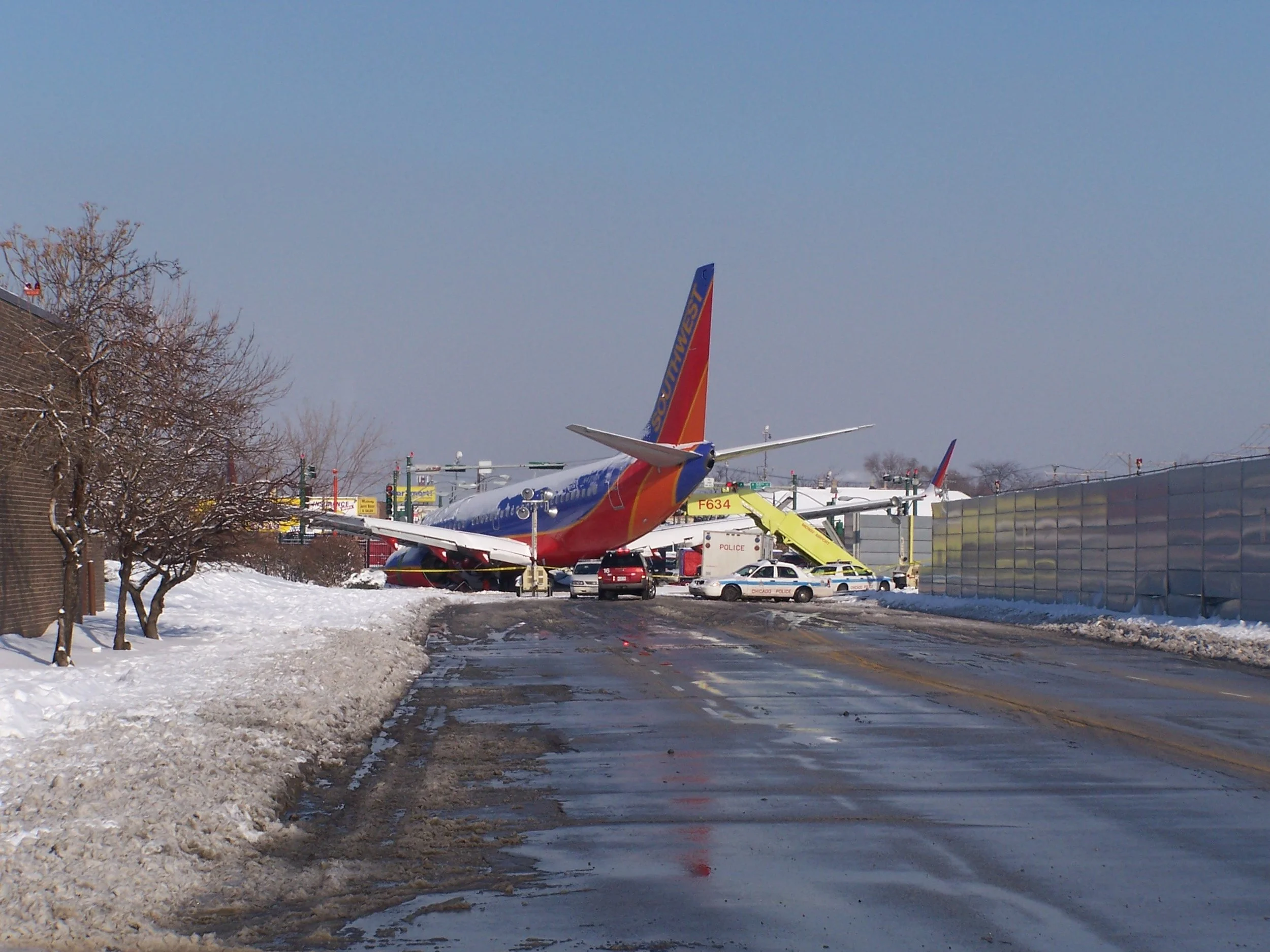 N471WN MIDWAY SOUTHWEST CRASH