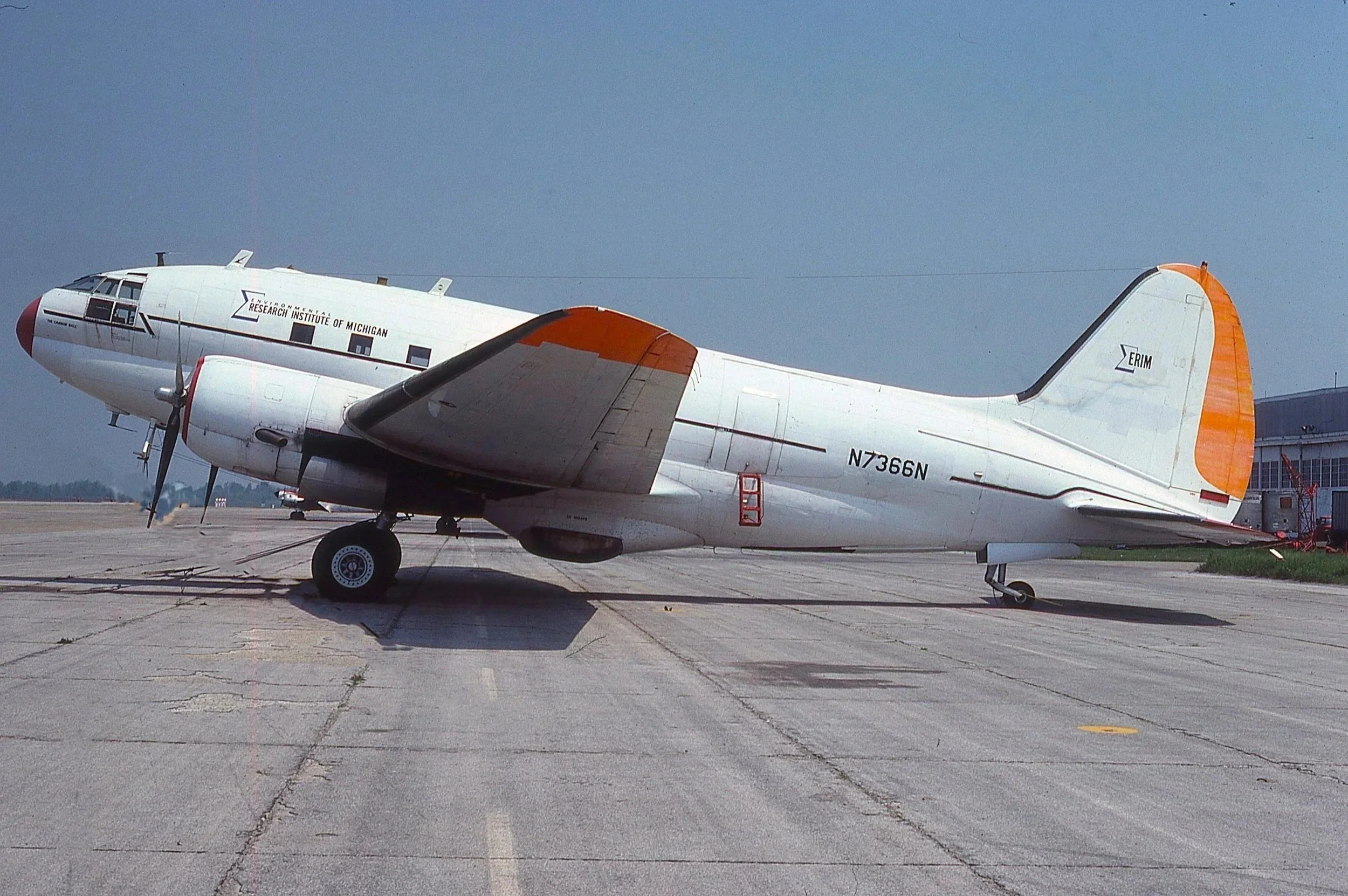 N7366N C-46 ERIM YIP