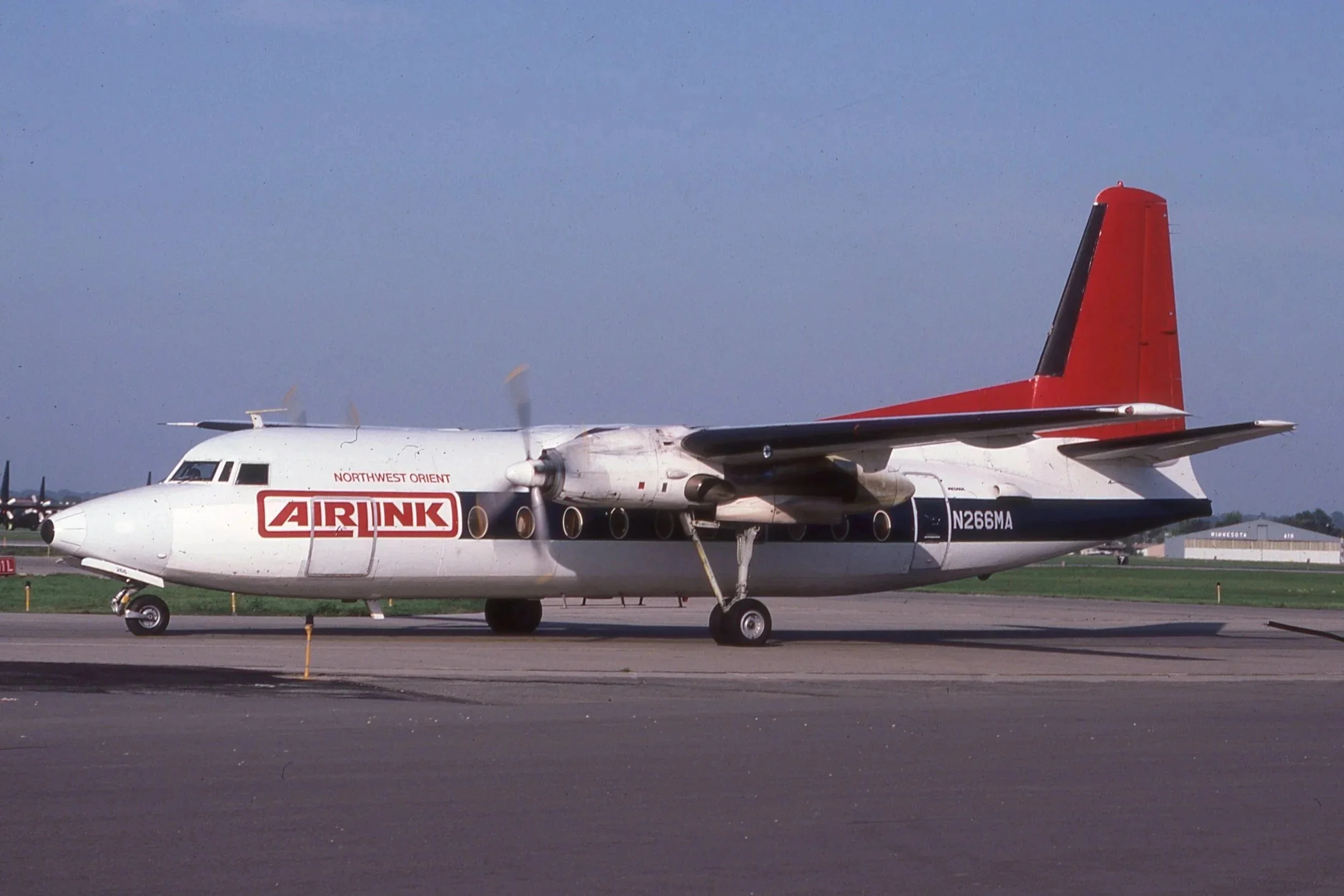 N266MA F-27 NORTHWEST AIRLINK MSP