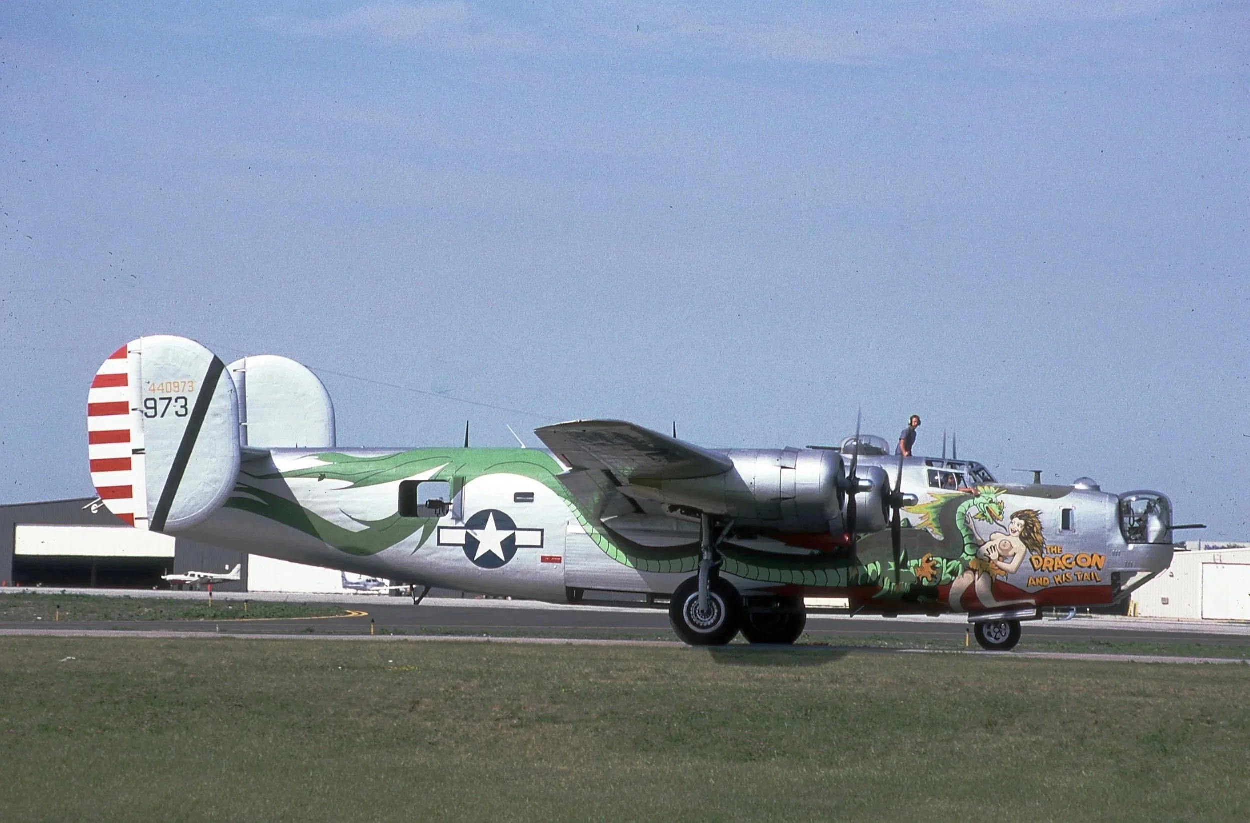 B-24 THE DRAGON AND HIS TAIL PALWAUKEE