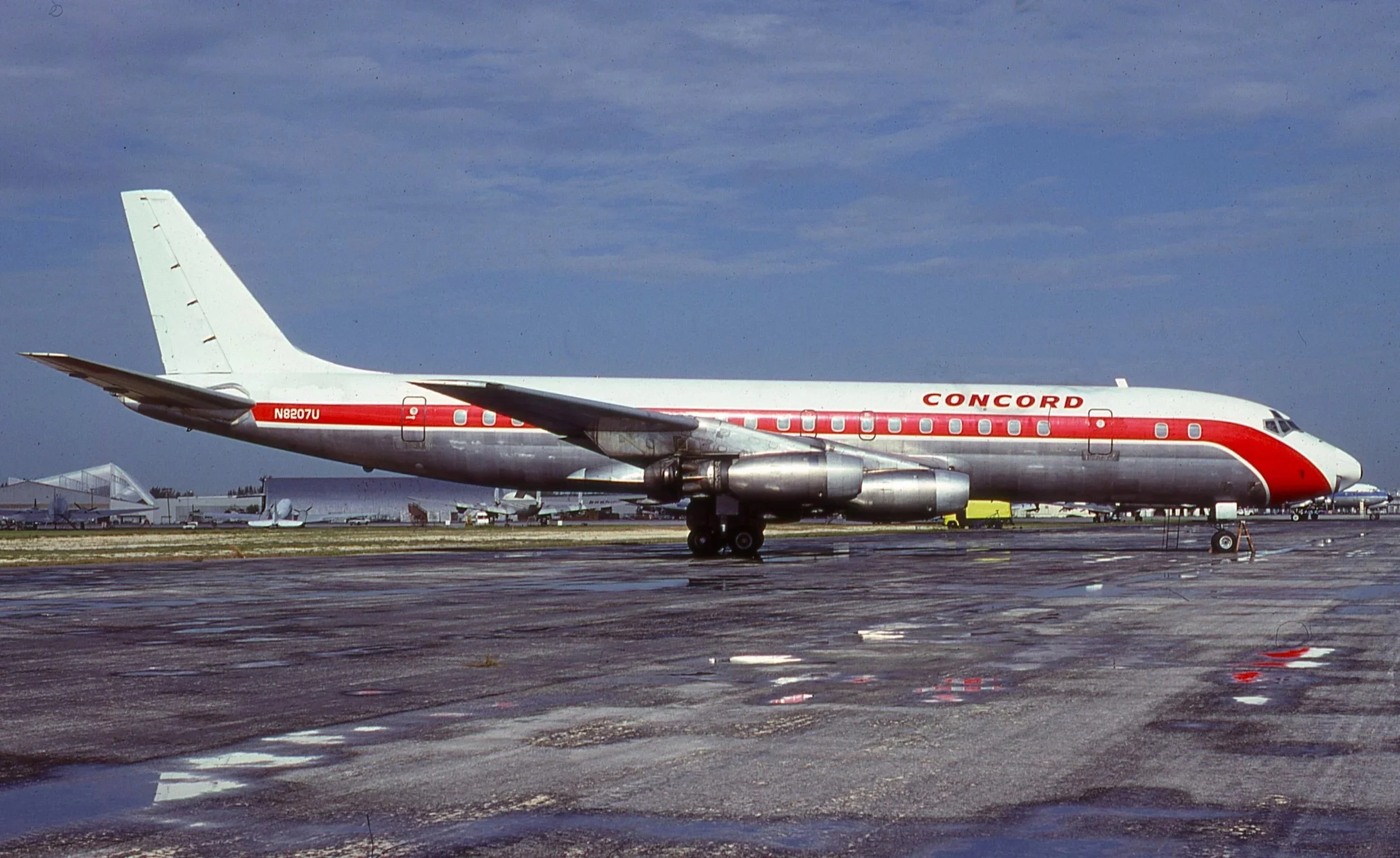 N8207U DC-8-30 CONCORD MIA