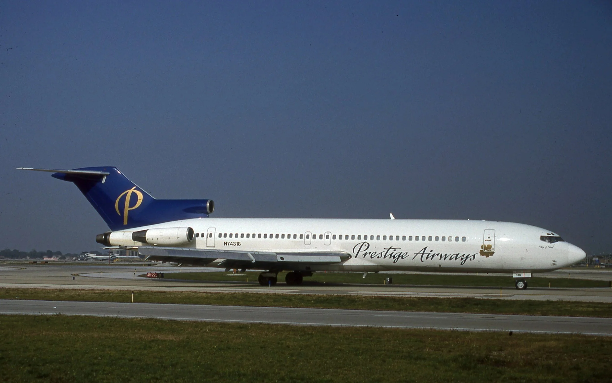 N74310 B.727-200 PRESTIGE AIRWAYS MDW