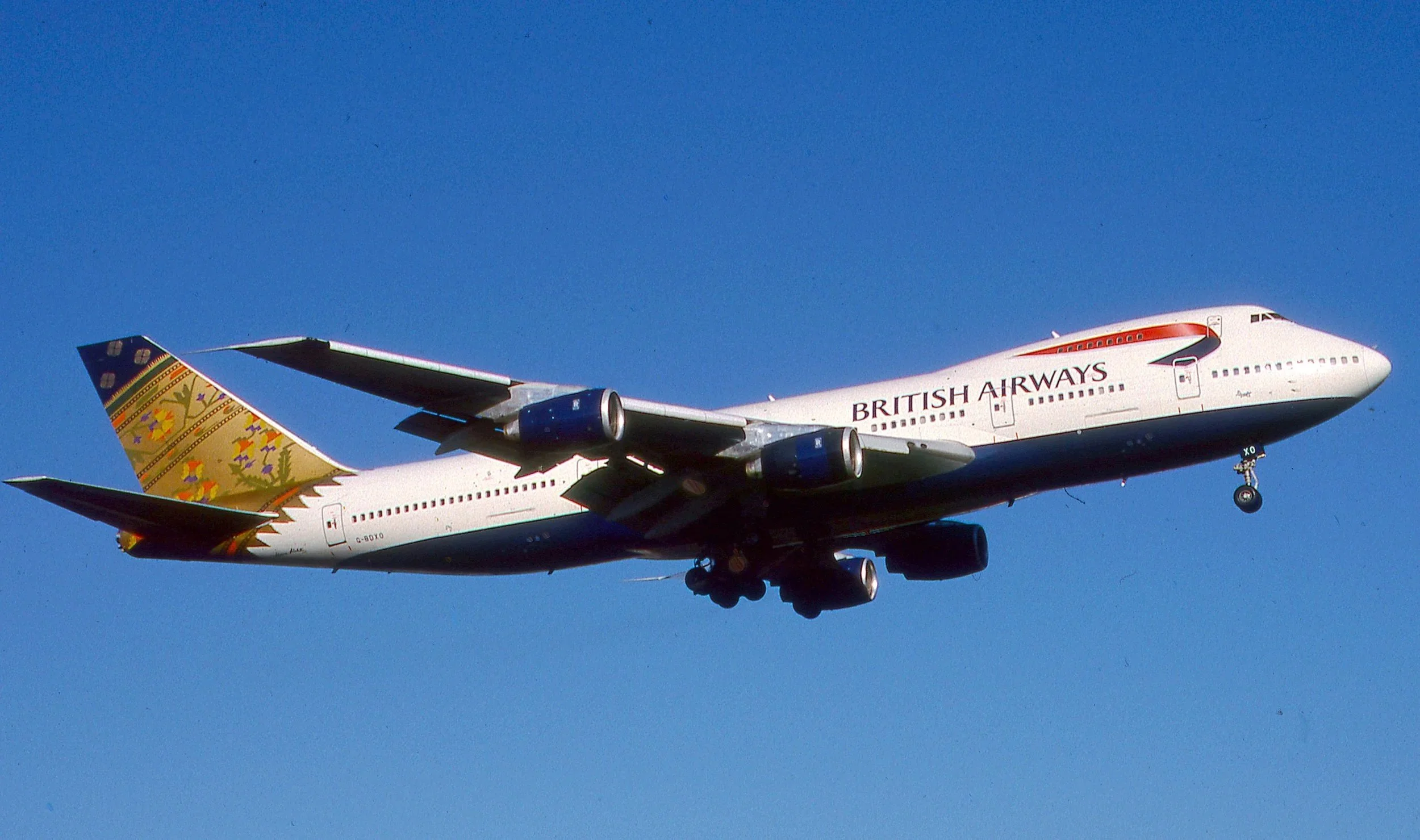 G-BDXO B747-499 PAIHANI COLORS ORD 14R