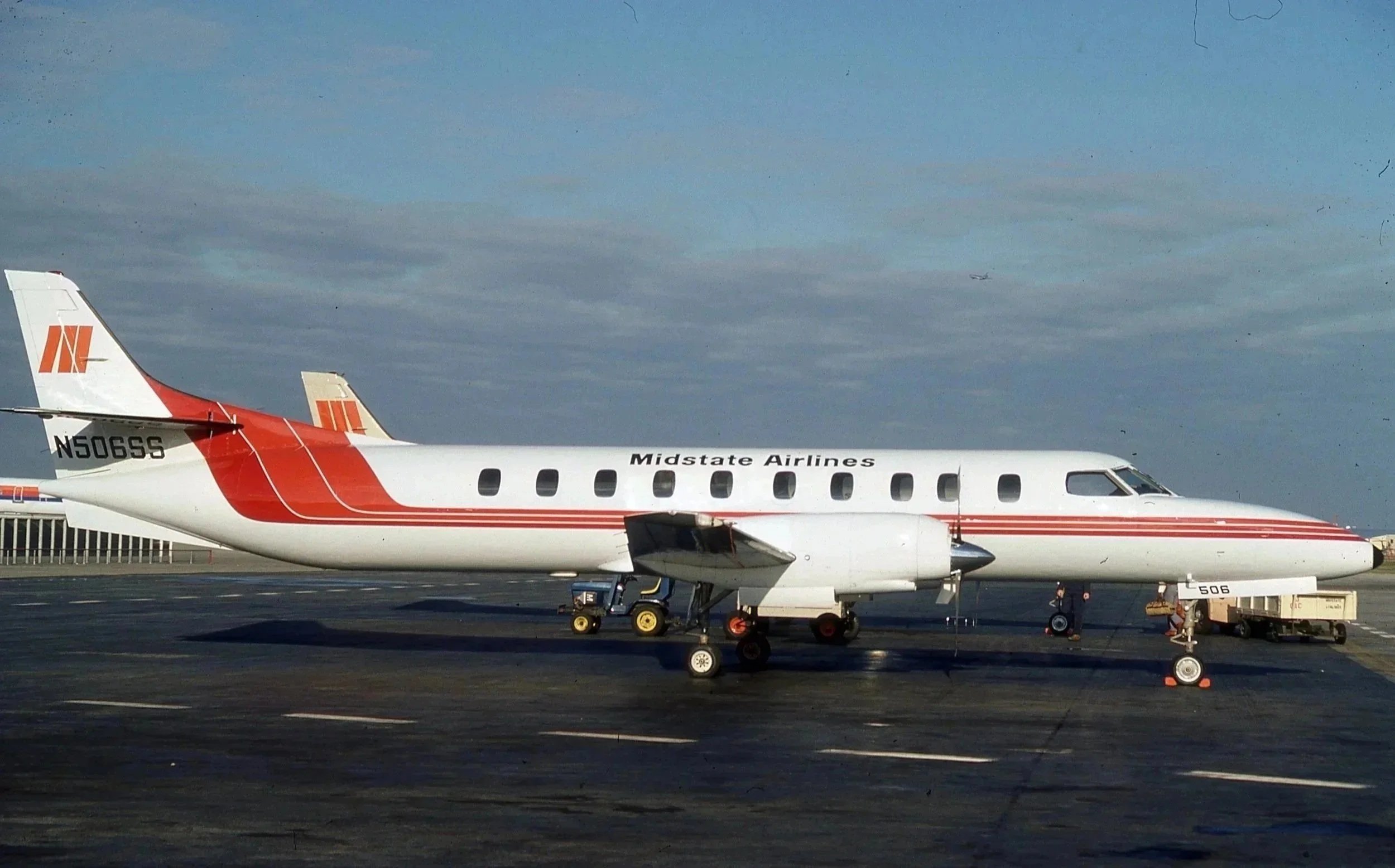 N506SS MIDSTATE AIRLINES METRO BUTLER RAMP ORD